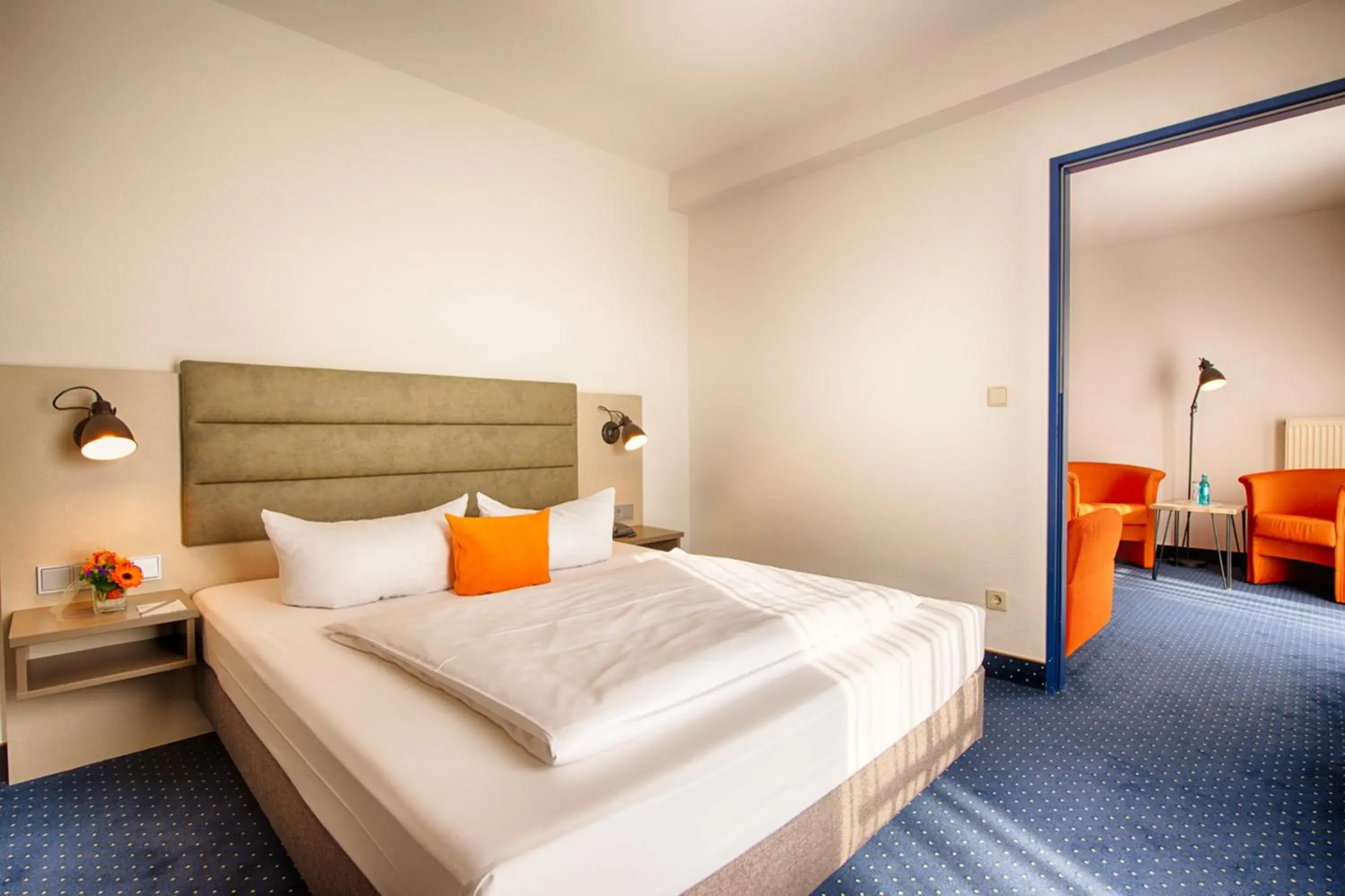 Photo of the whole room, Bed in ACHAT Hotel Zwickau Photo of the whole room, Bed in ACHAT Hotel Zwickau