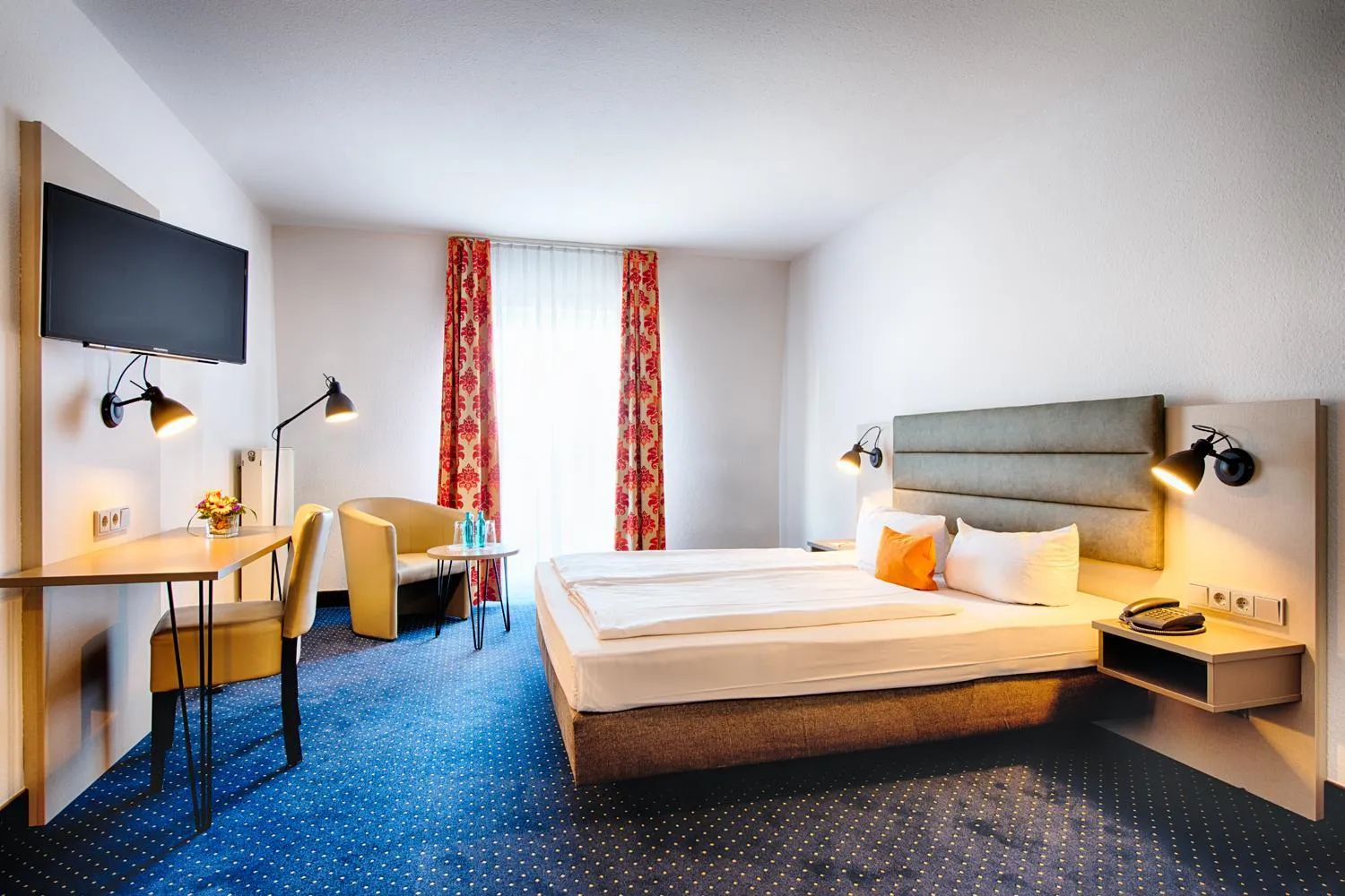 Bedroom, Bed in ACHAT Hotel Zwickau