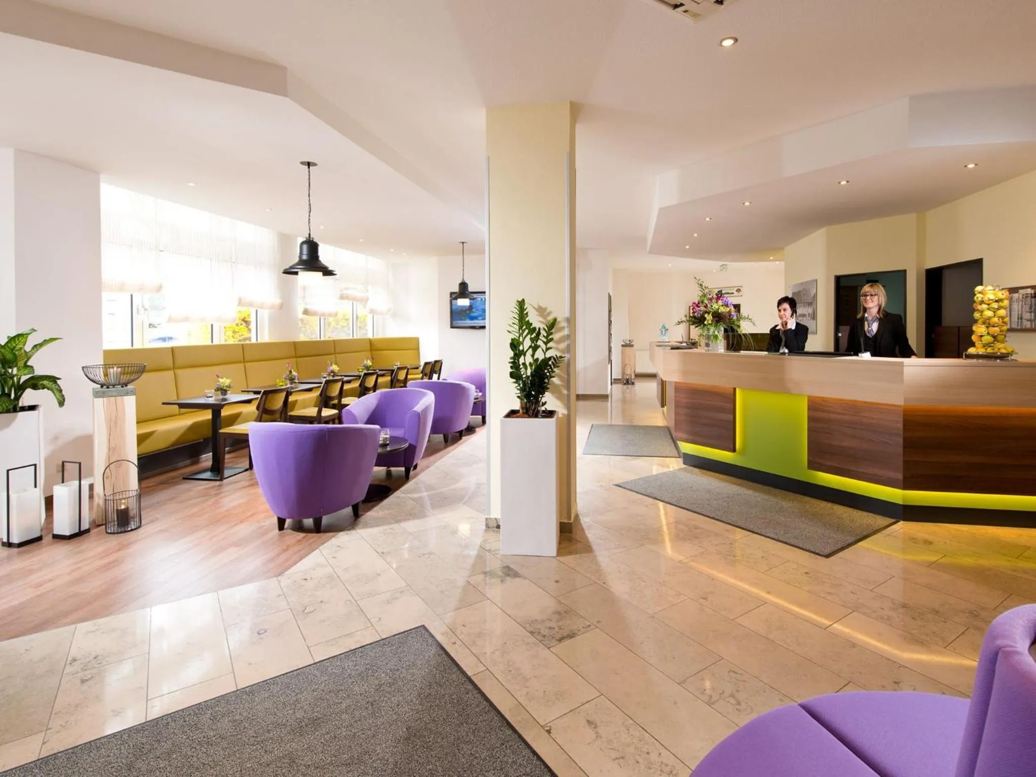 Lobby or reception in ACHAT Hotel Zwickau