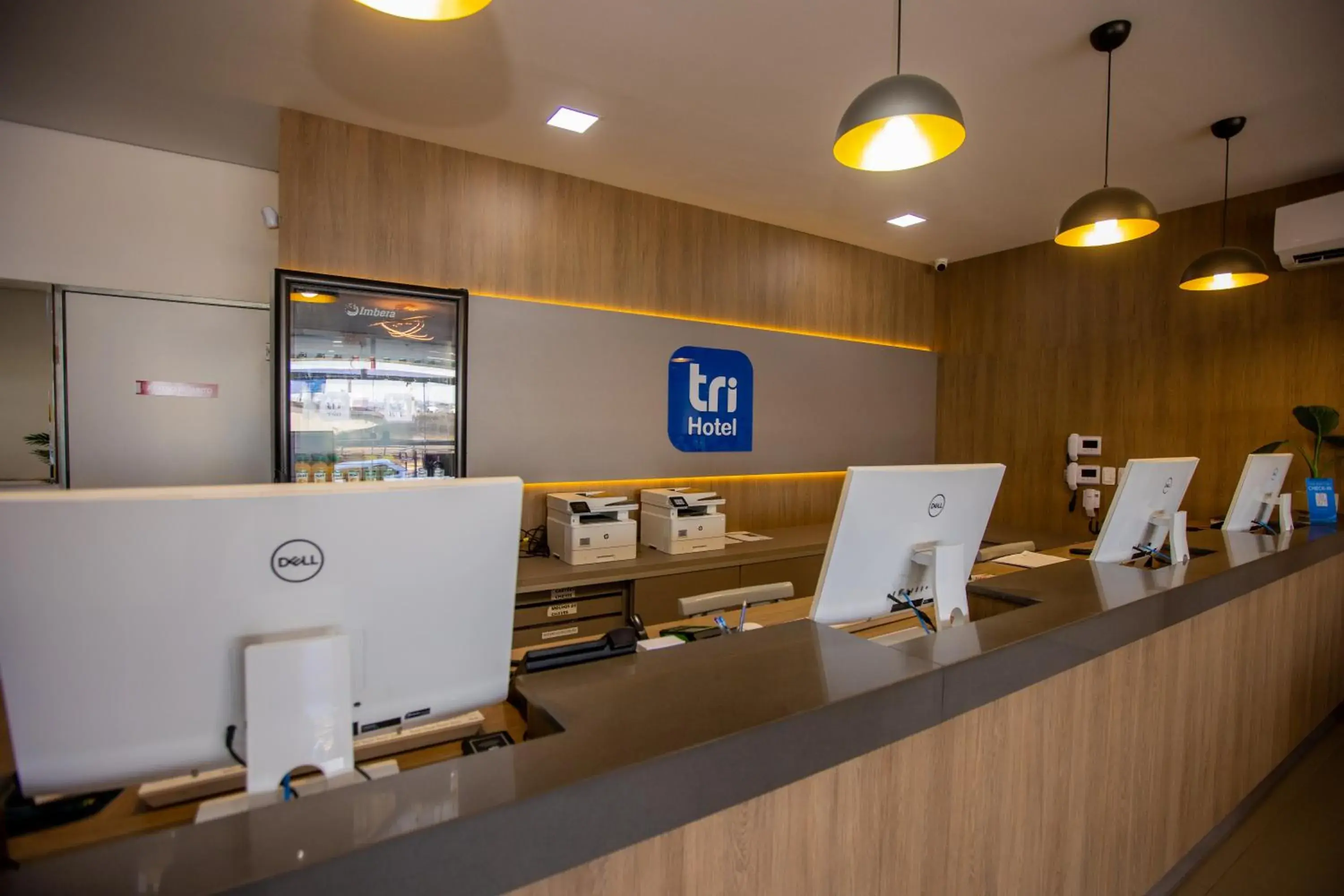 Lobby or reception in Tri Hotel Chapecó Lobby or reception in Tri Hotel Chapecó