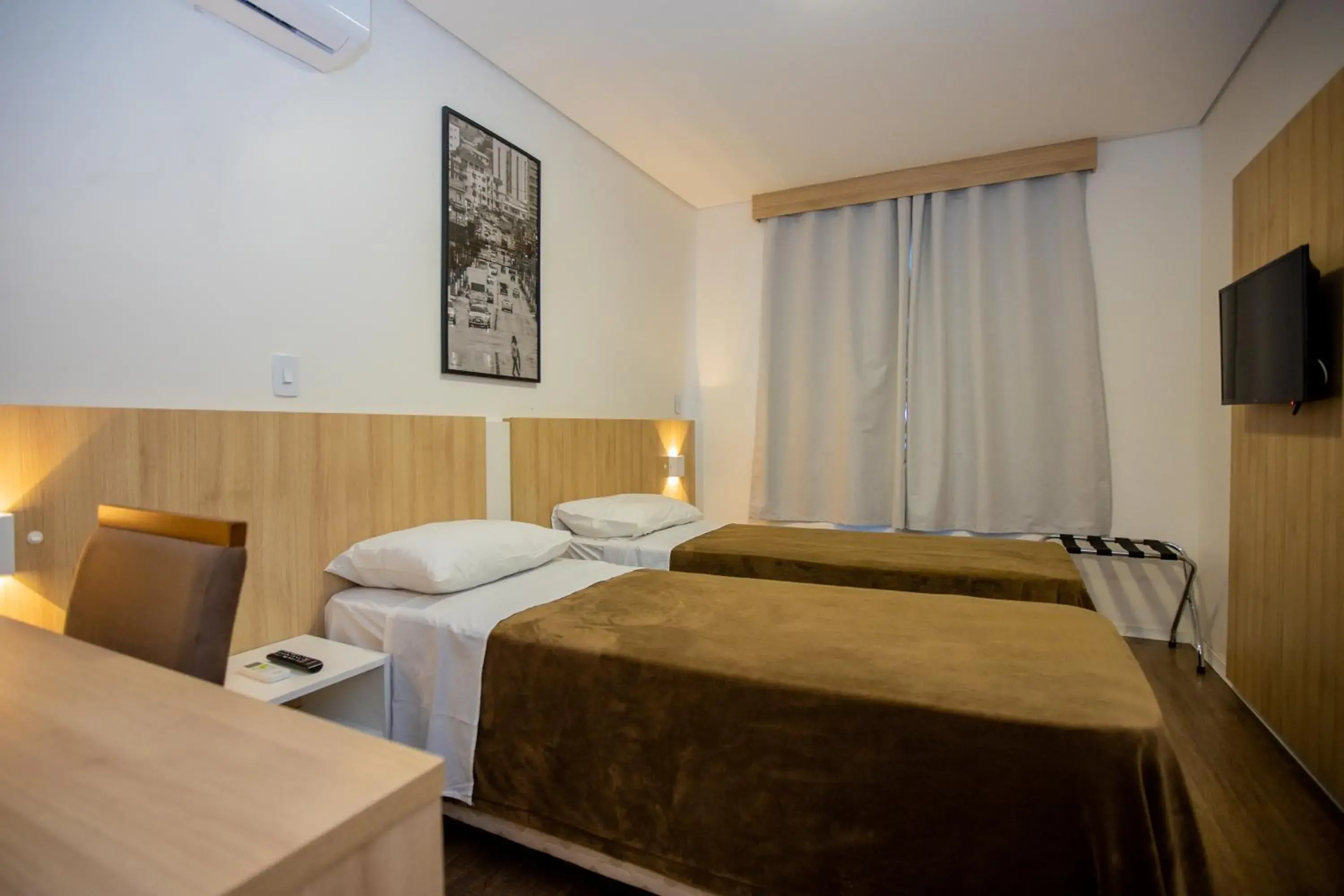 Deluxe Twin Room in Tri Hotel Chapecó Deluxe Twin Room in Tri Hotel Chapecó