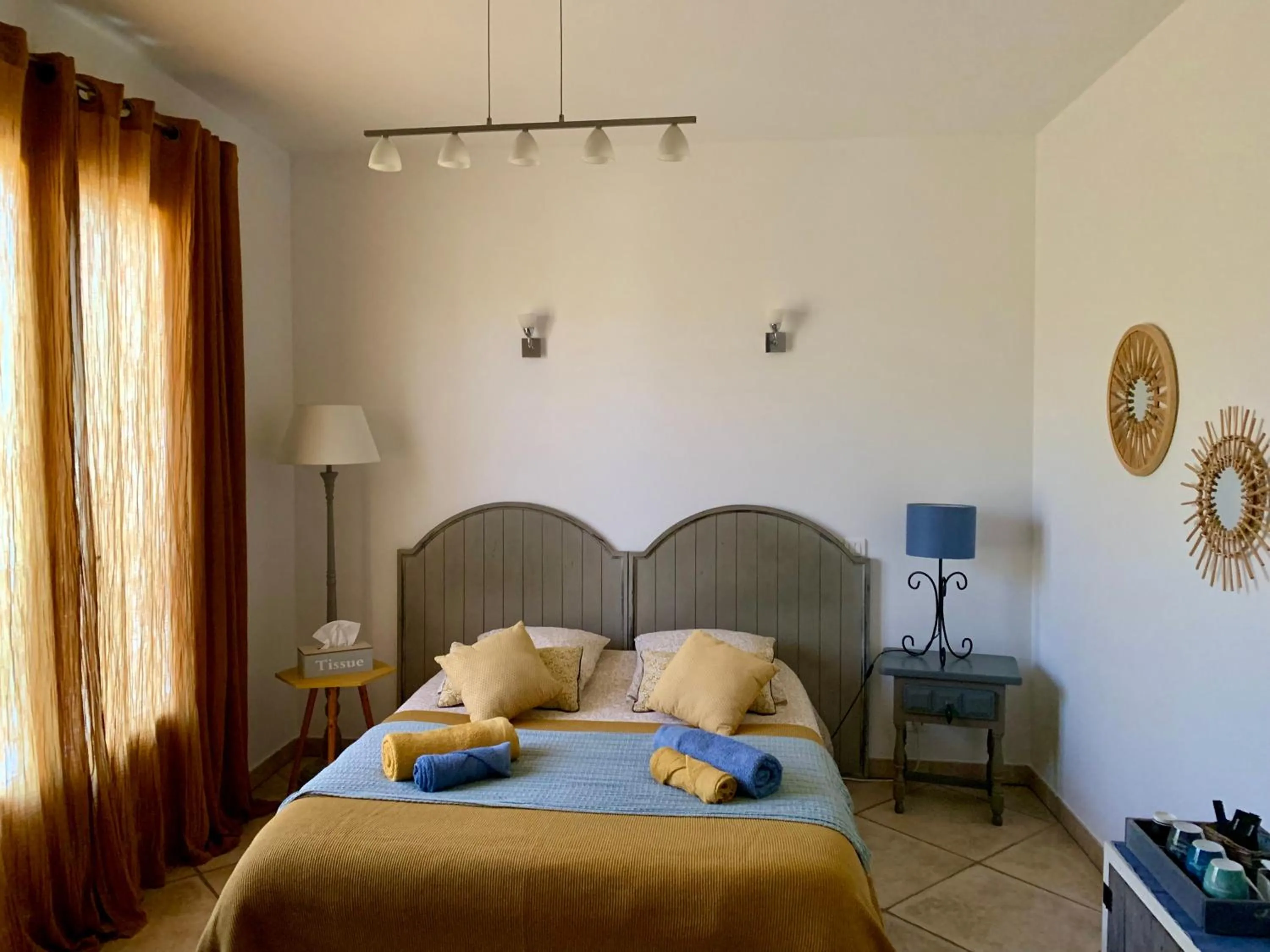 Bed in Villa fiora chambre