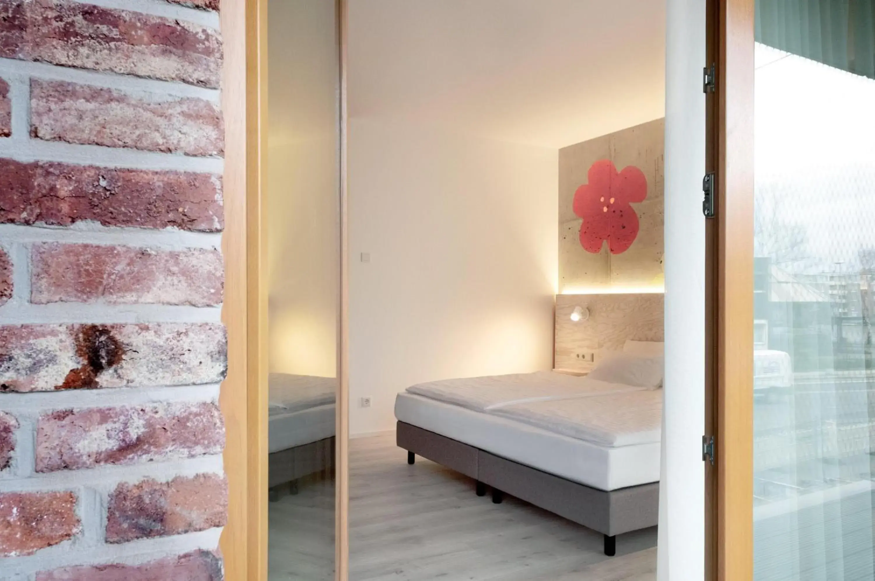 Bedroom, Bed in Flowers Hotel Essen Bedroom, Bed in Flowers Hotel Essen