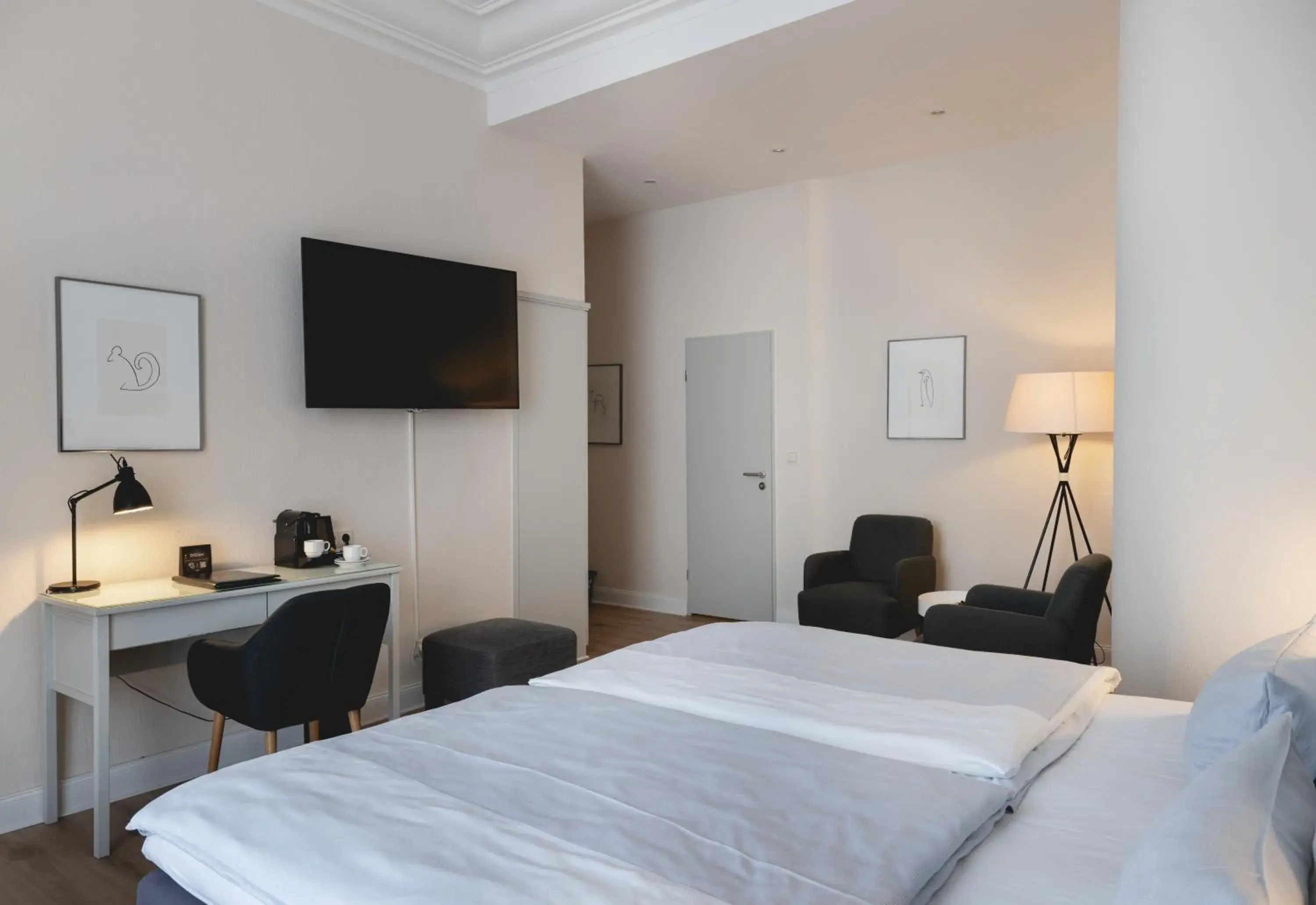 Bedroom, Bed in Rheinhotel Dreesen Bedroom, Bed in Rheinhotel Dreesen