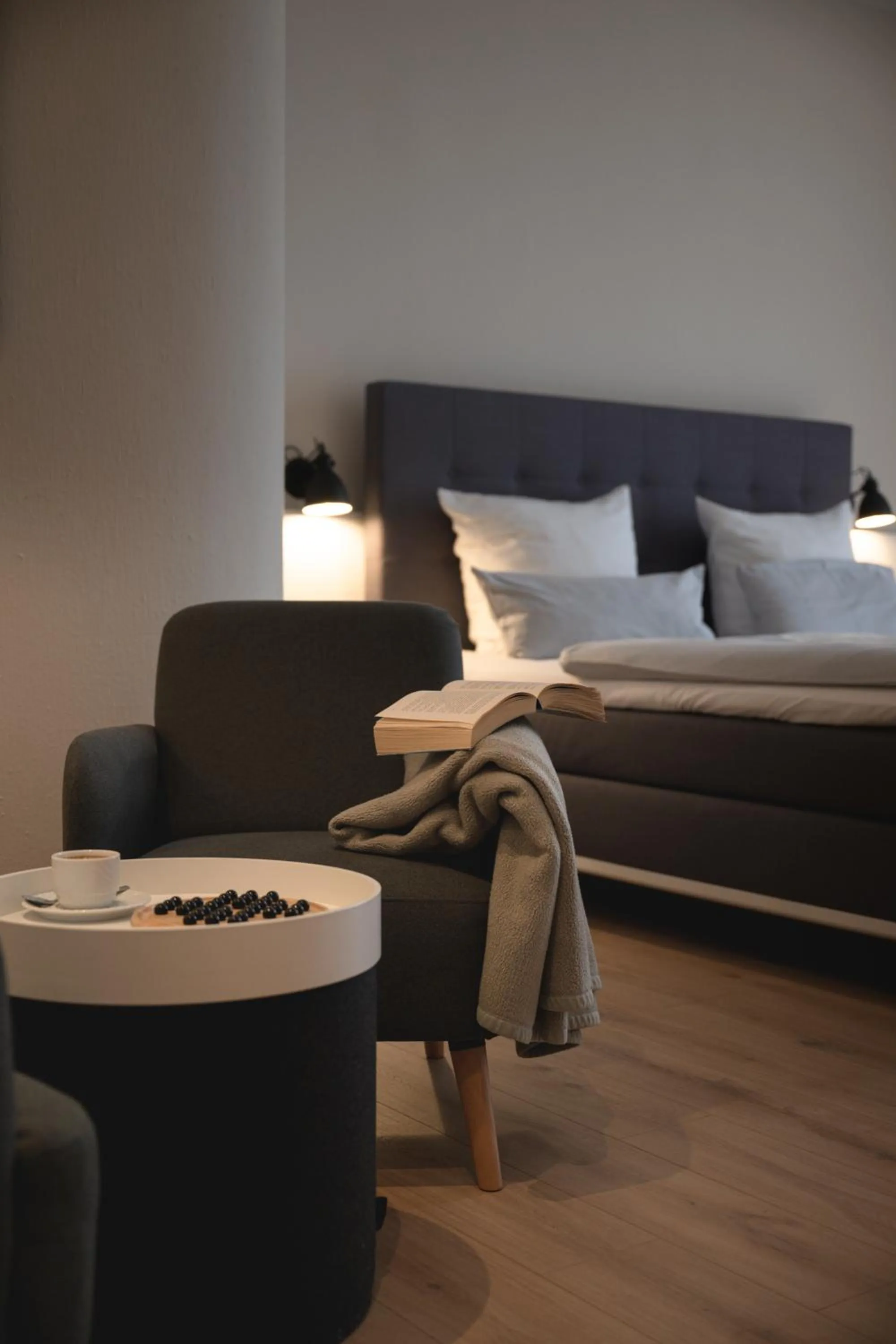 Photo of the whole room, Bed in Rheinhotel Dreesen