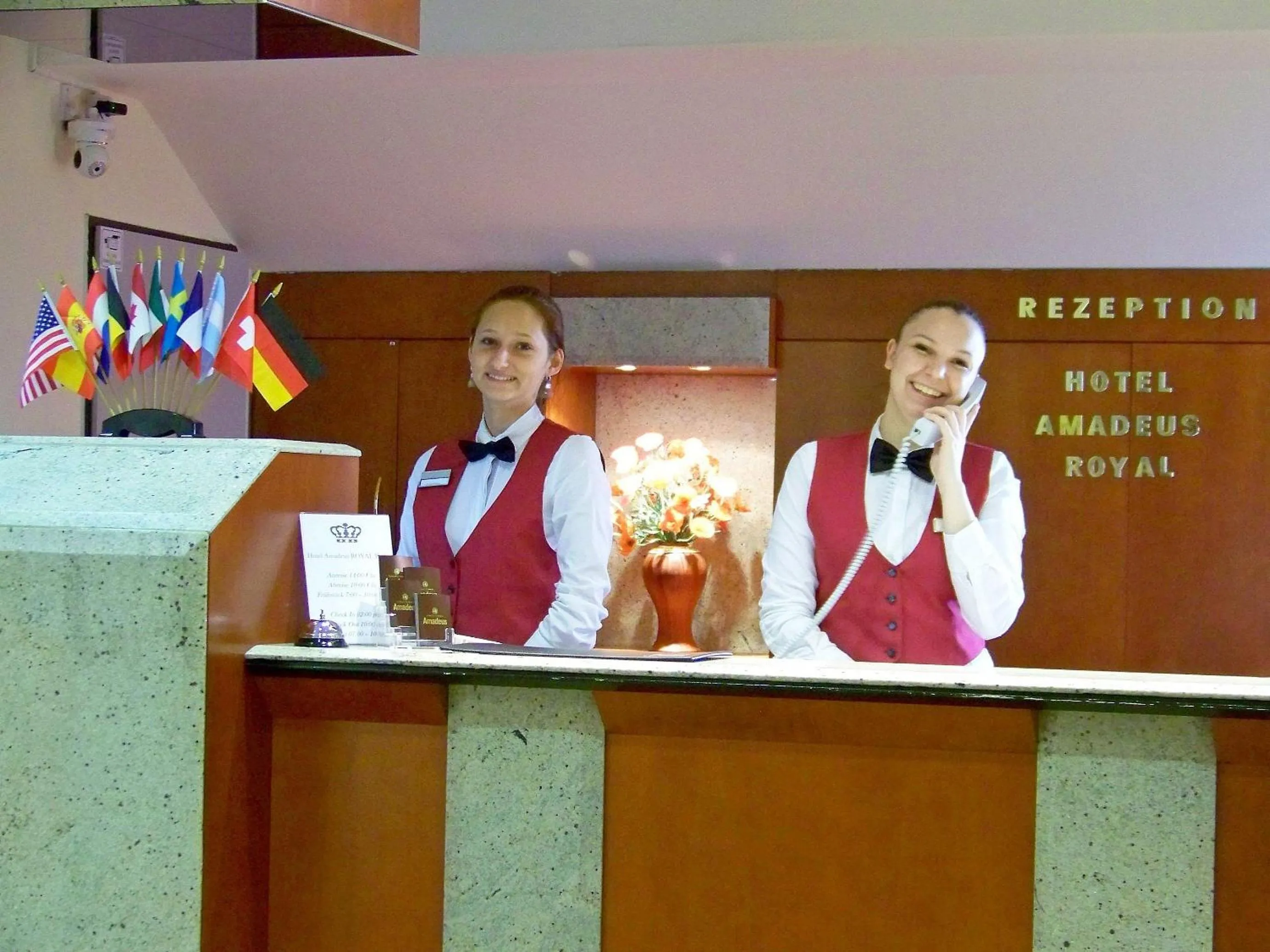 People in Hotel Amadeus ROYAL Berlin