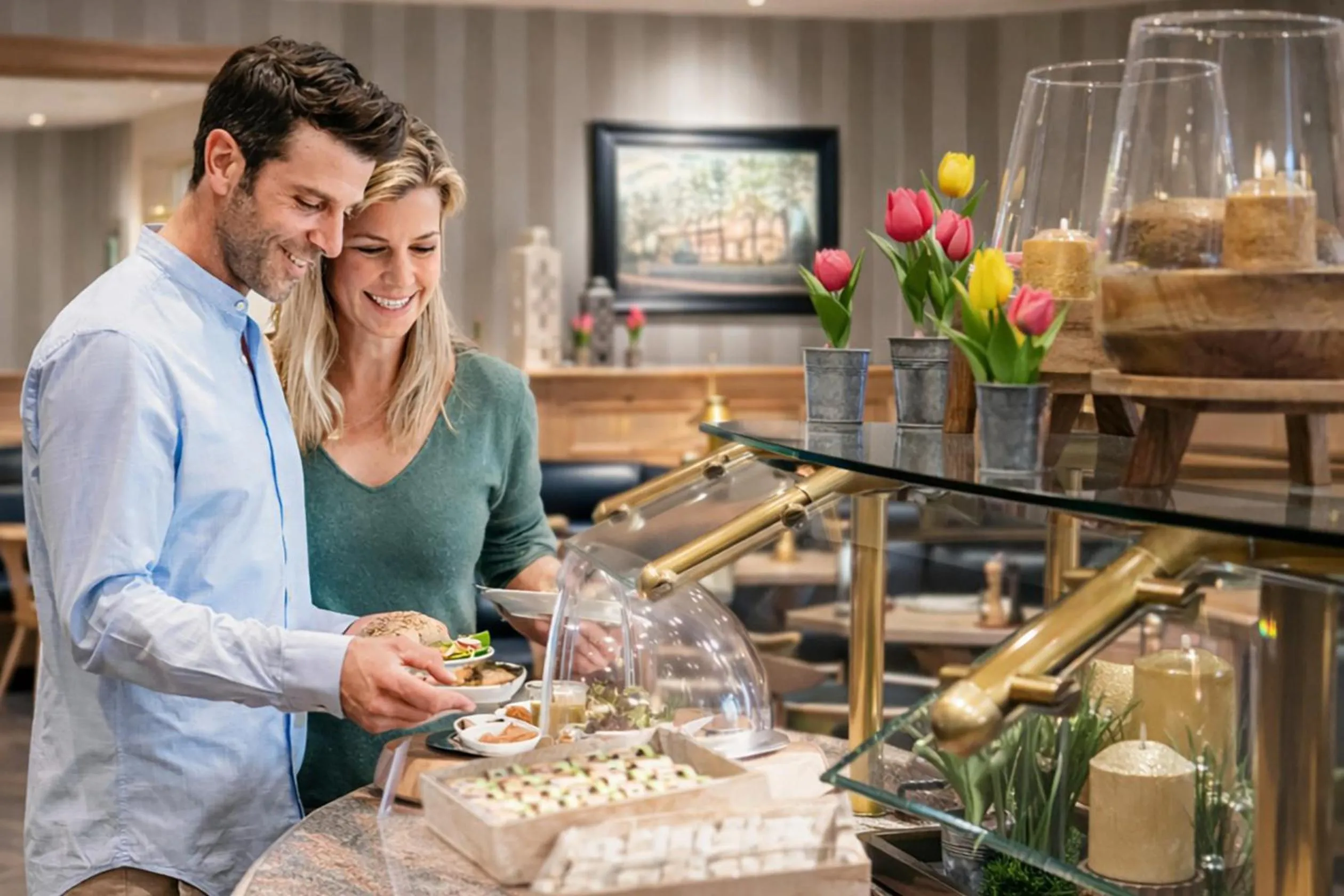 Buffet breakfast in Alt Lohbrügger Hof