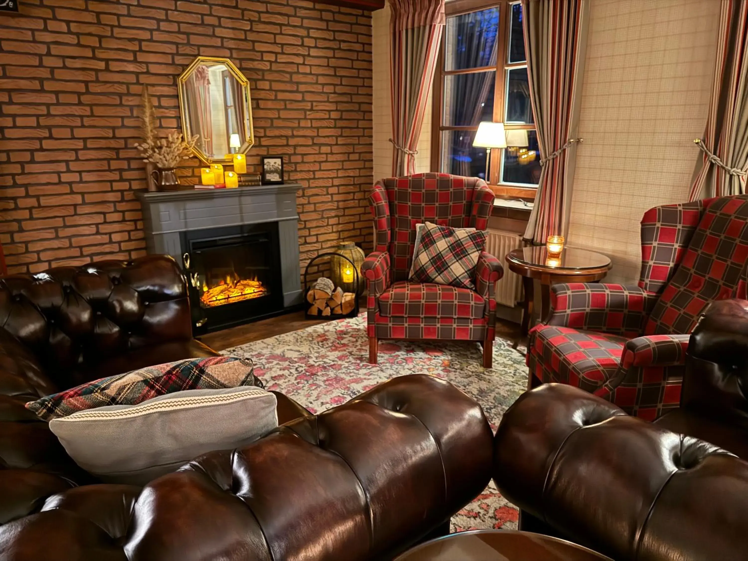 Lounge or bar in Alt Lohbrügger Hof Lounge or bar in Alt Lohbrügger Hof