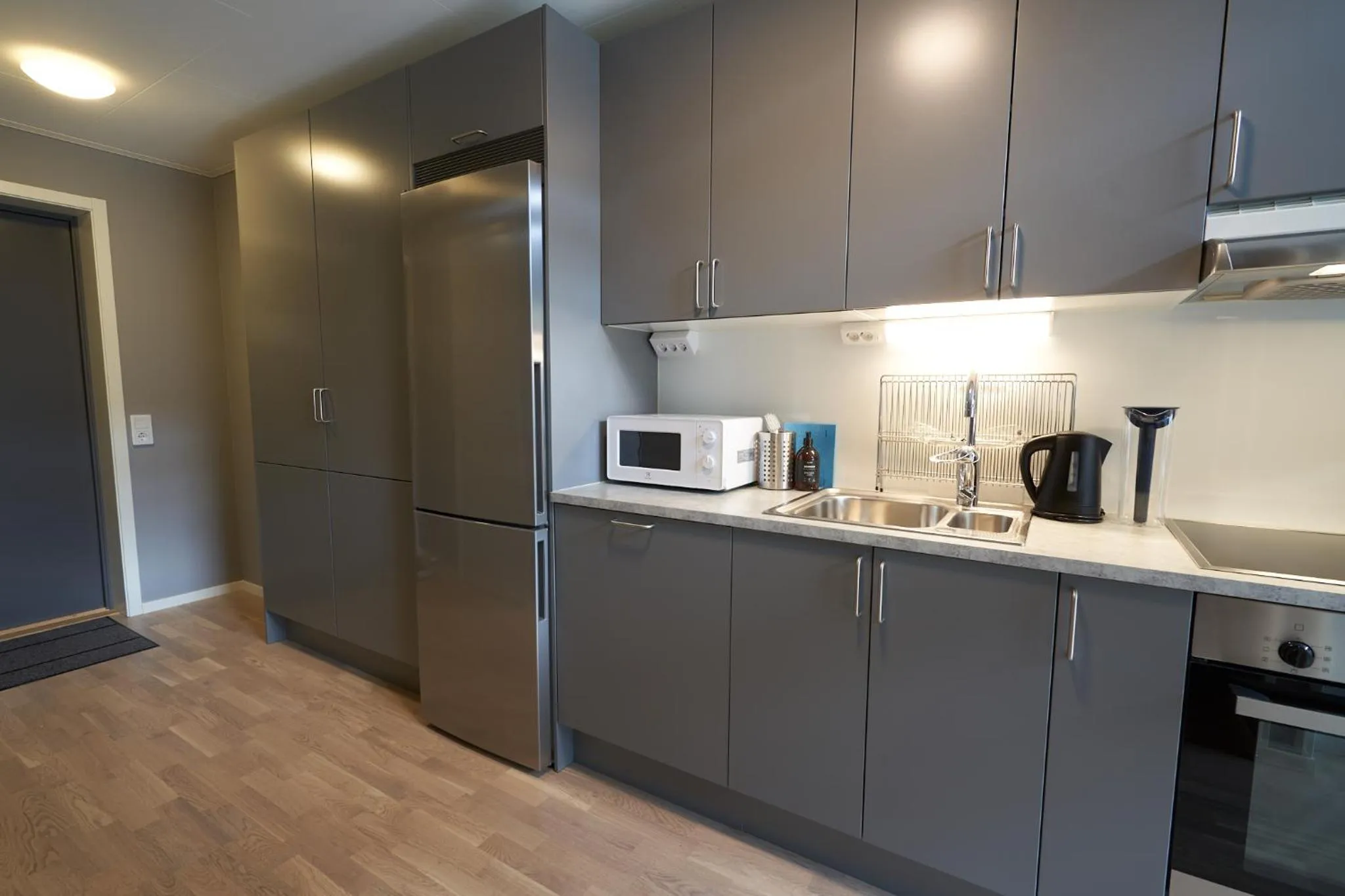 Kitchen or kitchenette in Ekebyhov Hotell