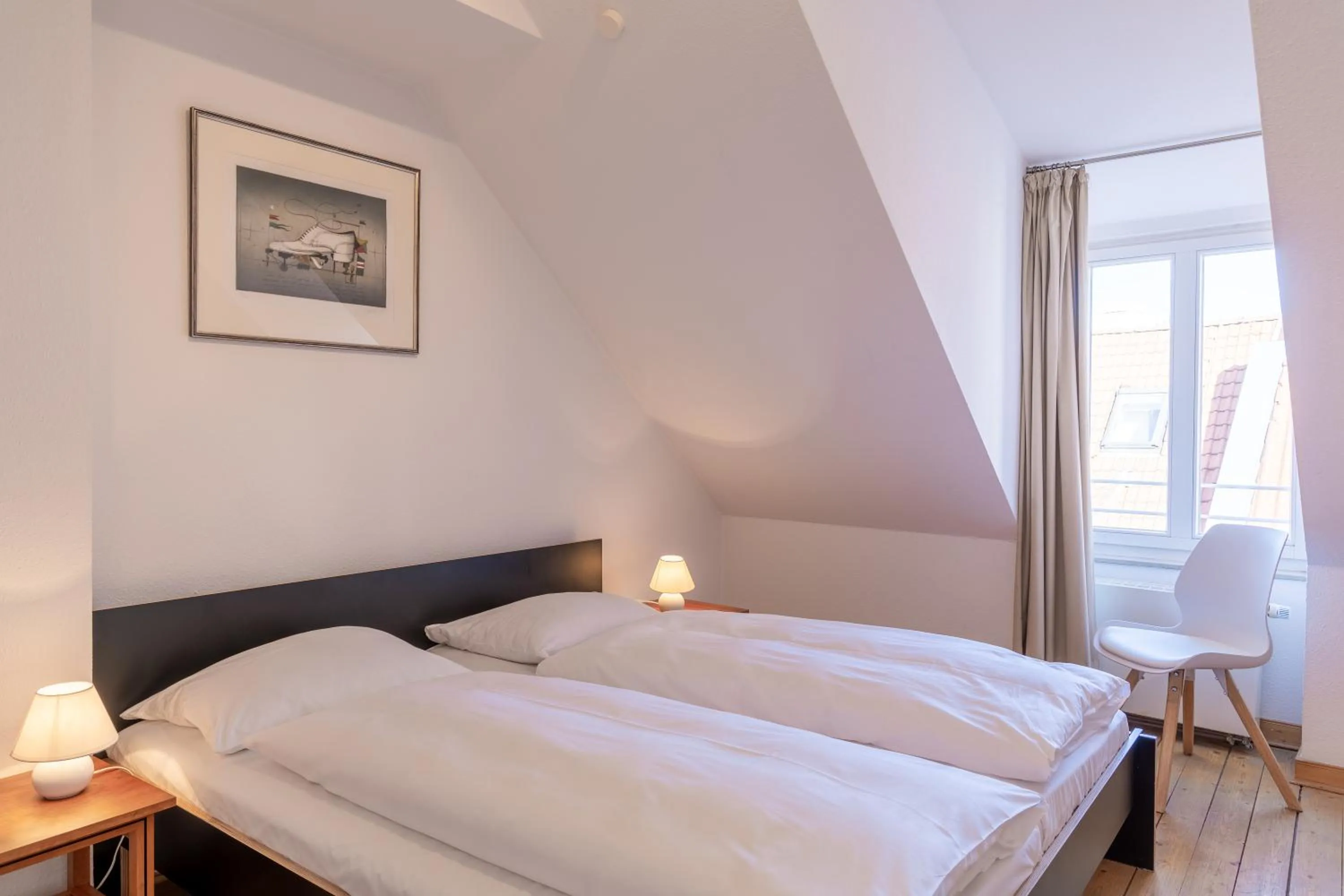 Bedroom, Bed in Hotel Alma Am Anger