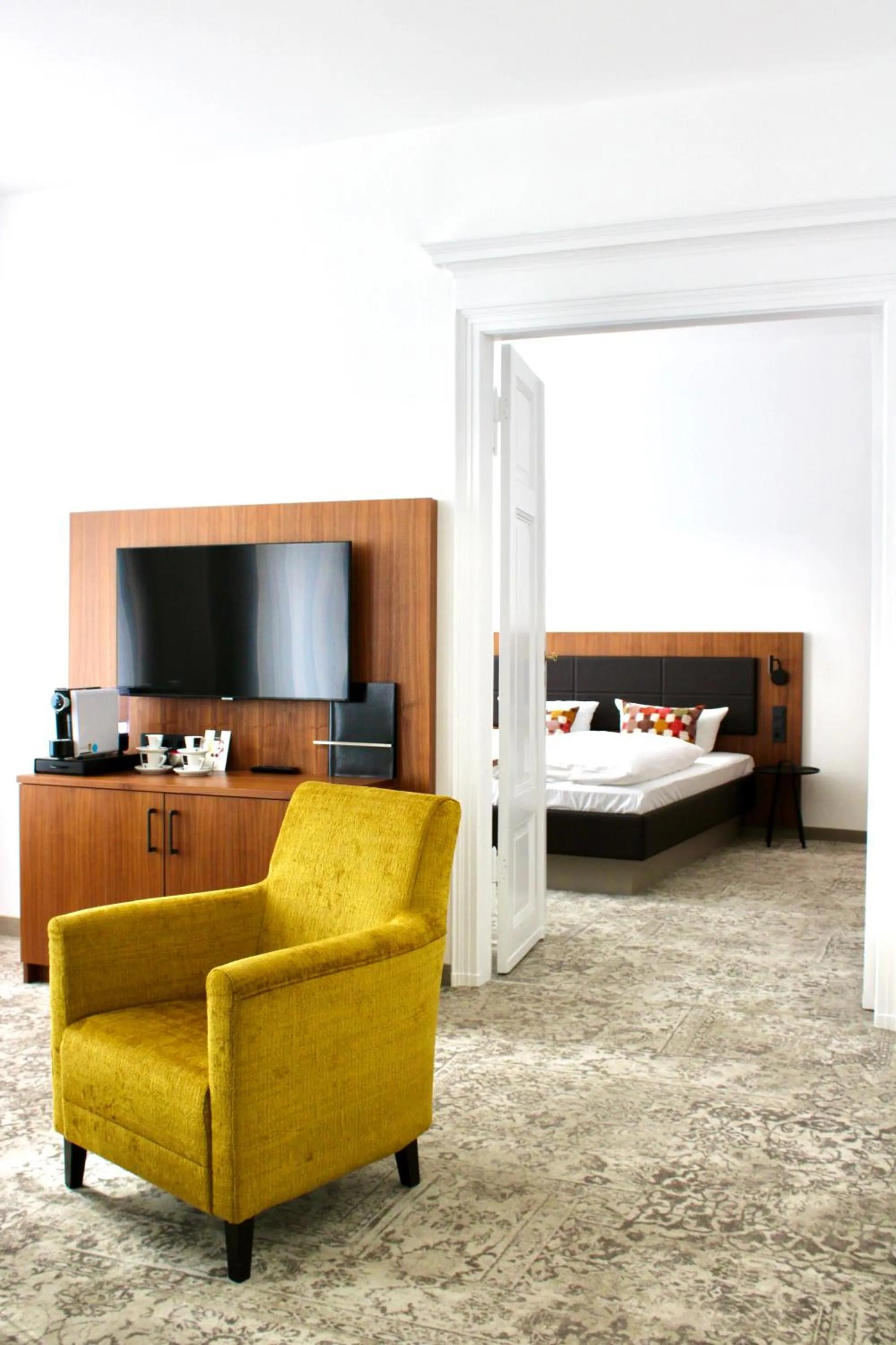 Photo of the whole room, Bed in Hotel Alma Am Anger