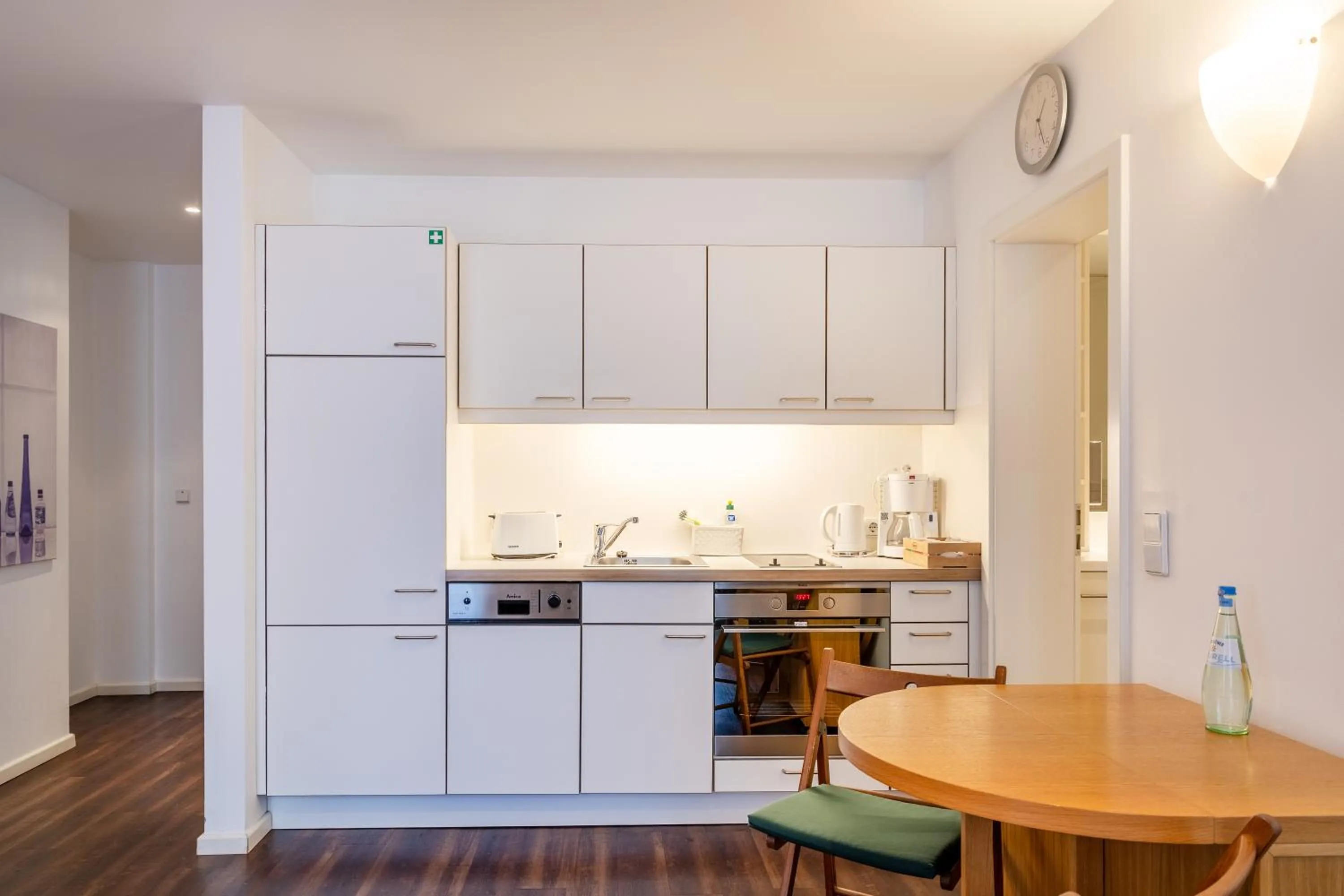 Kitchen or kitchenette in Hotel Alma Am Anger