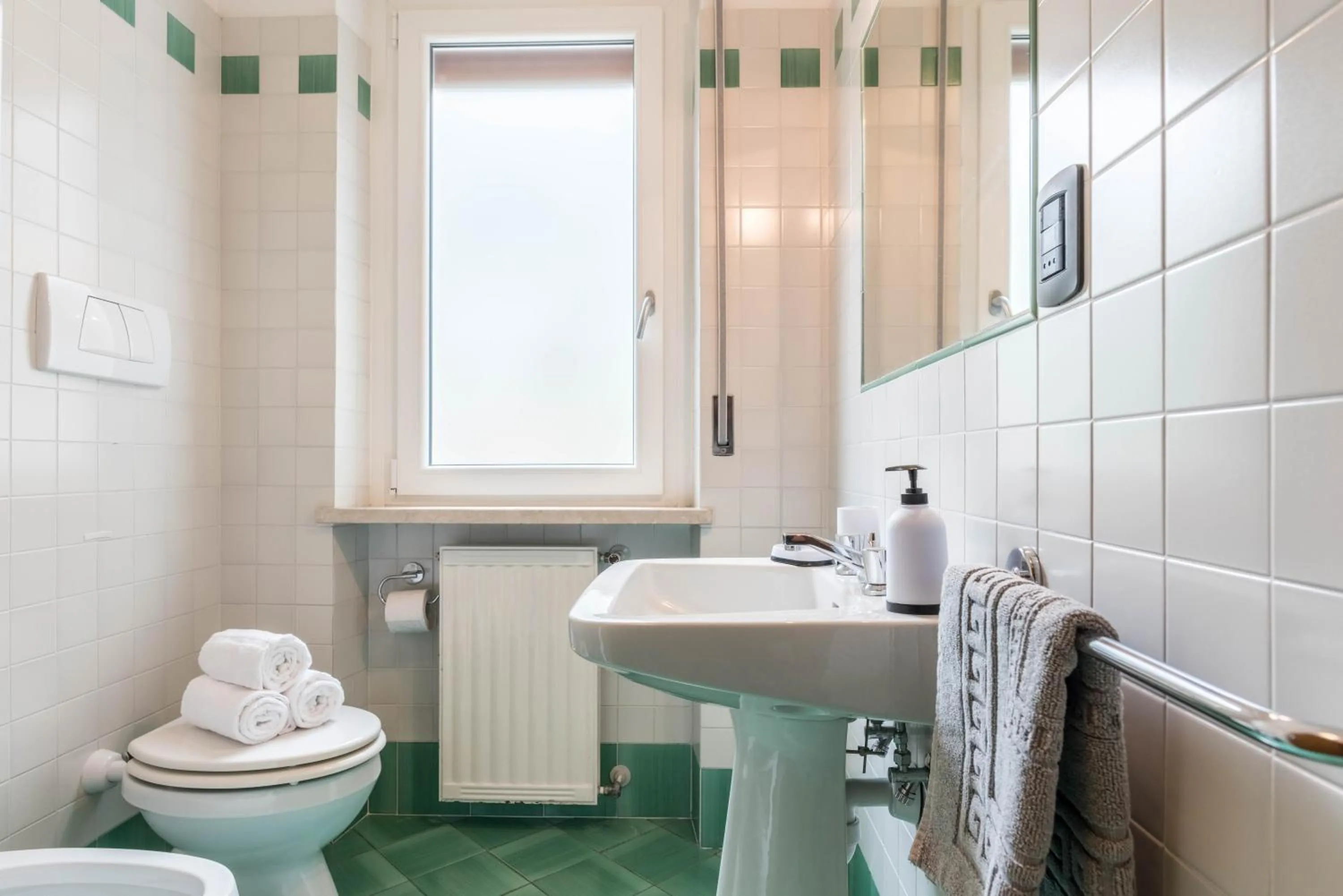 Bathroom in appartamento casa stefi n1