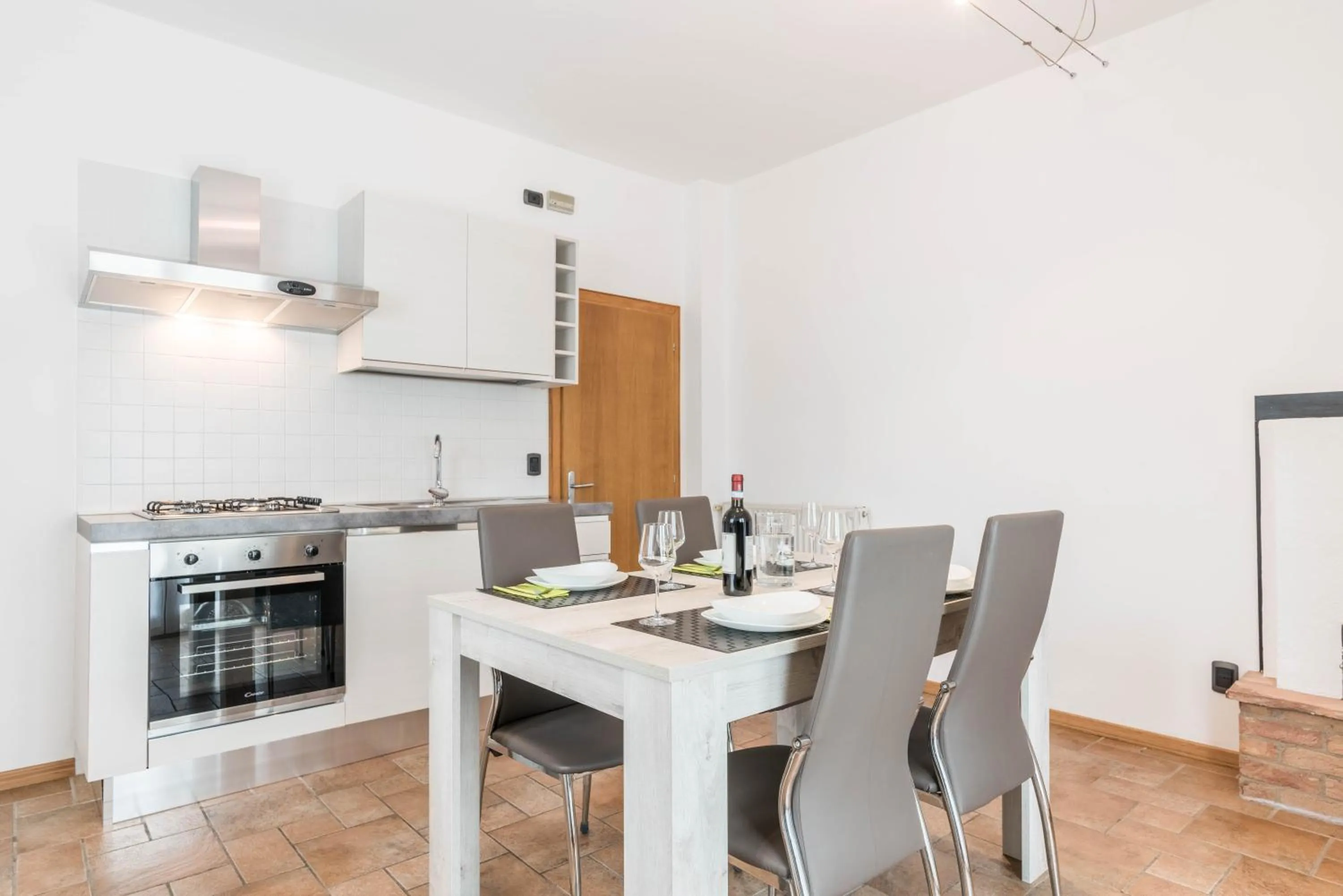 Kitchen or kitchenette in appartamento casa stefi n1
