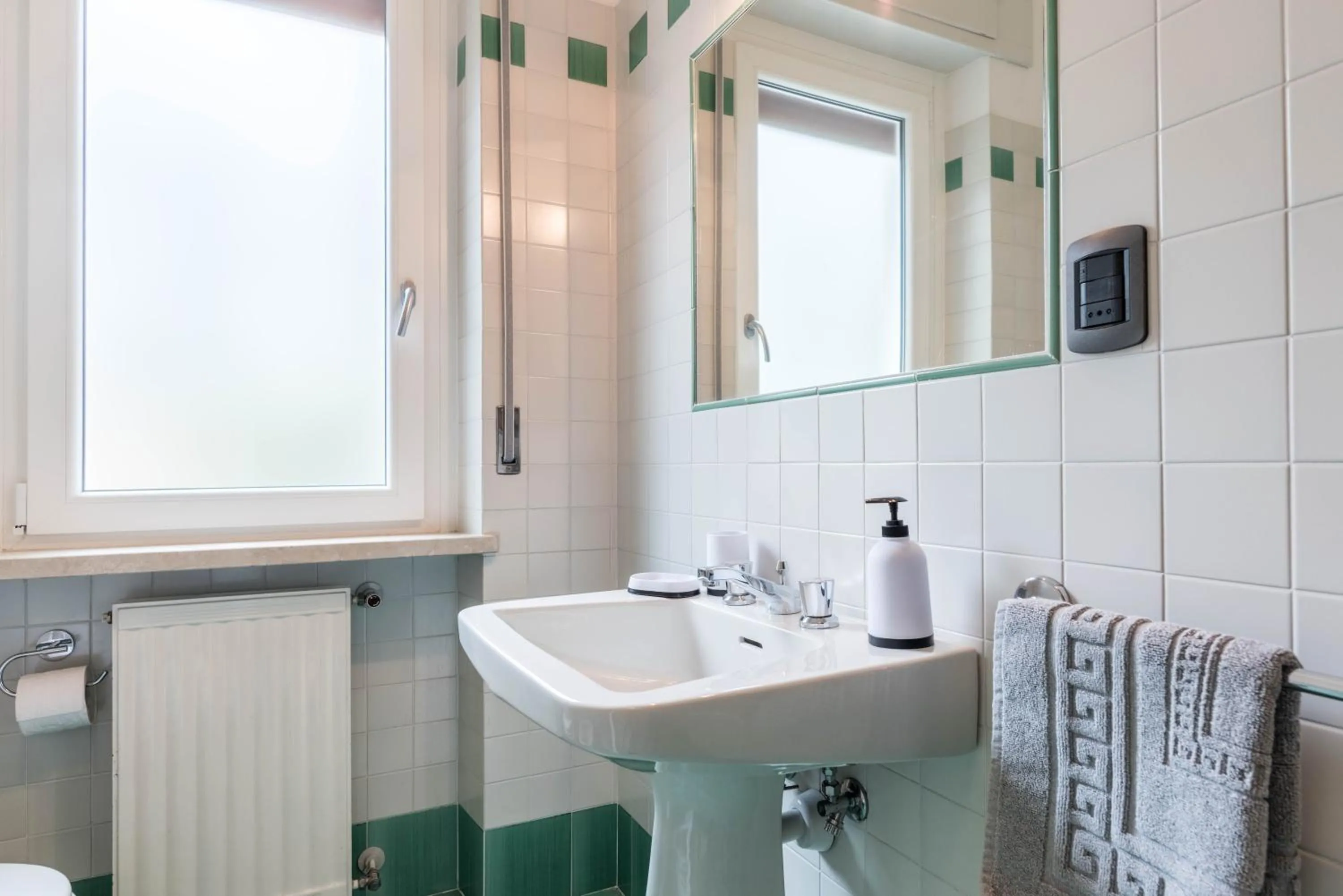 Bathroom in appartamento casa stefi n1