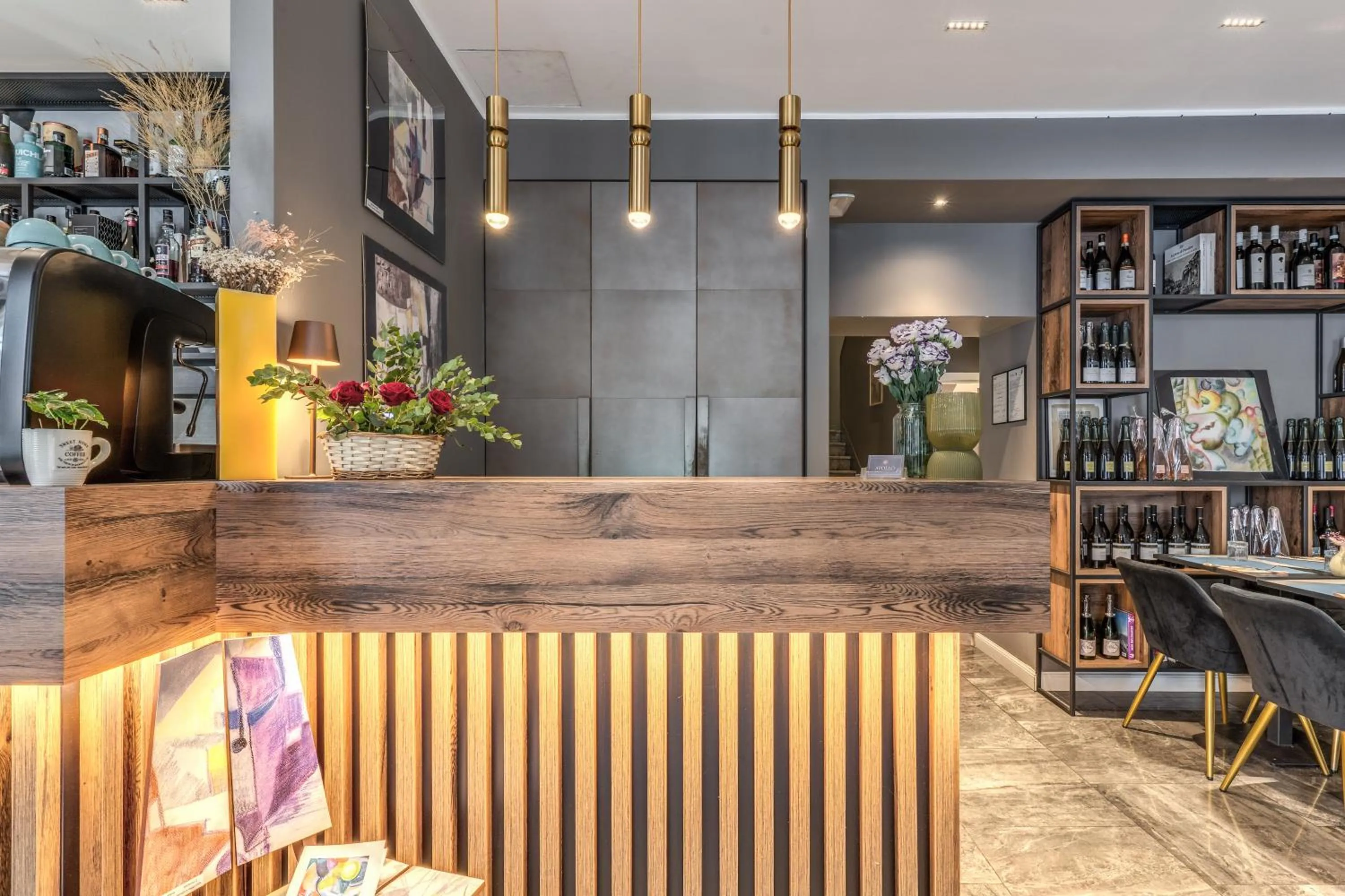 Lobby or reception in Apollo Boutique Hotel