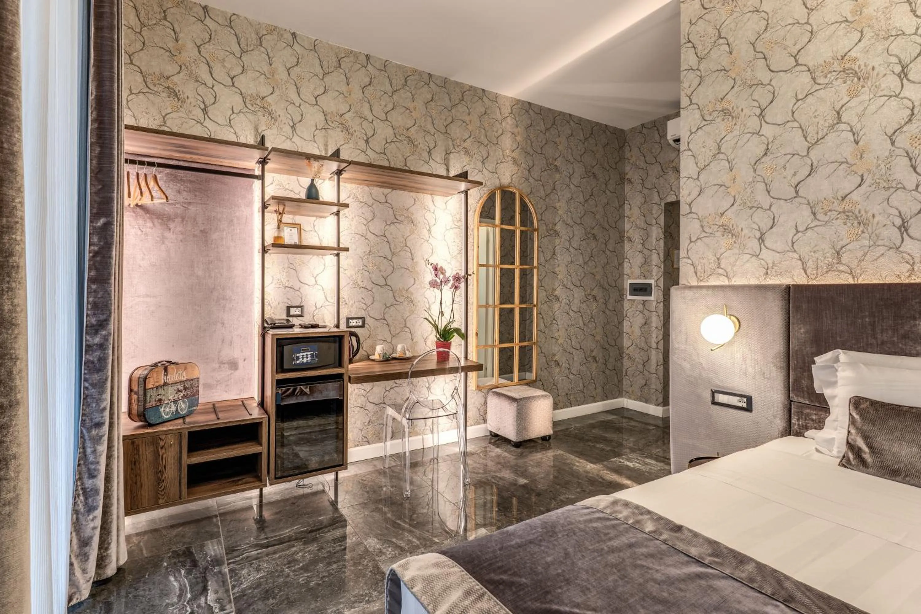 Bed in Apollo Boutique Hotel