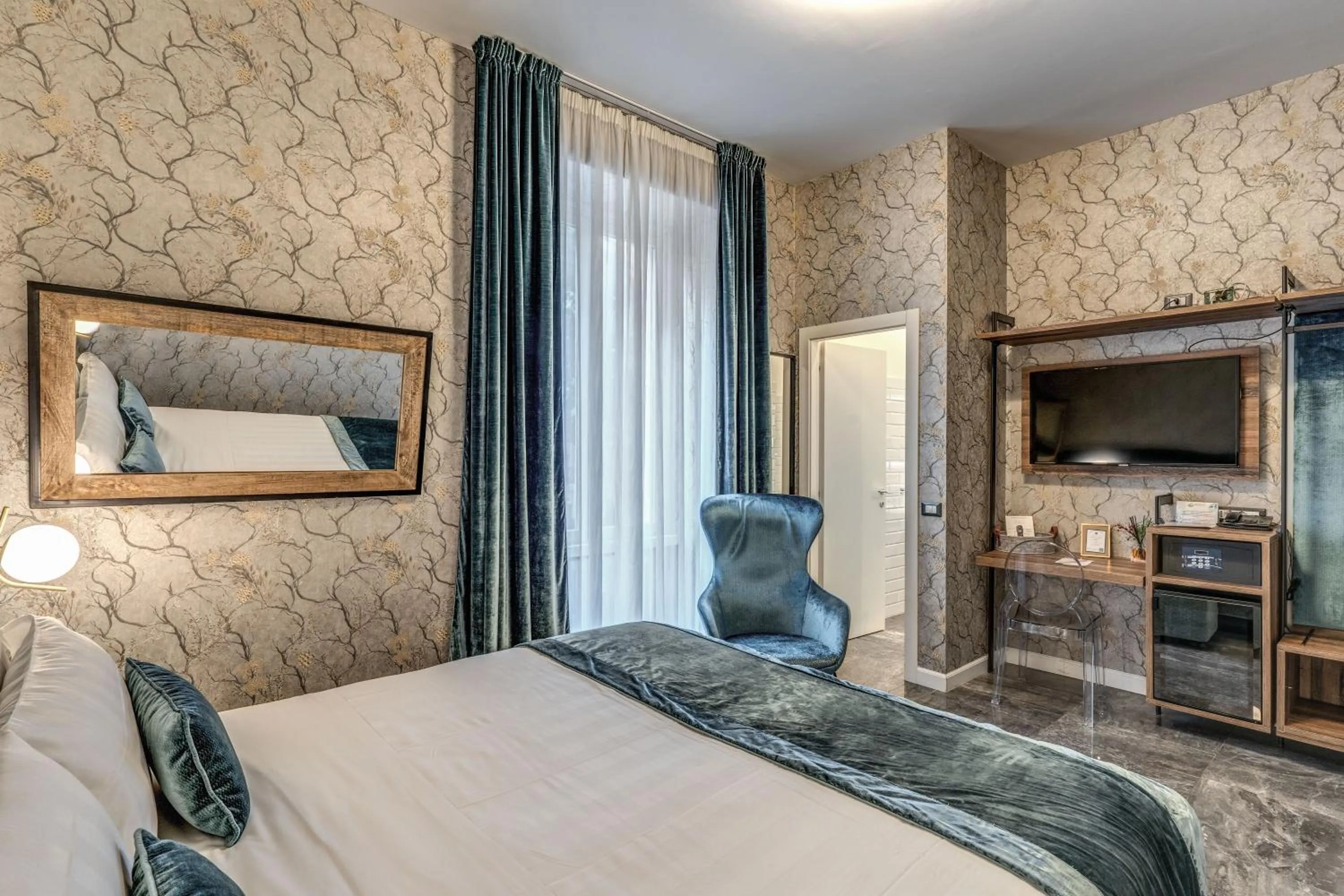 Bed in Apollo Boutique Hotel