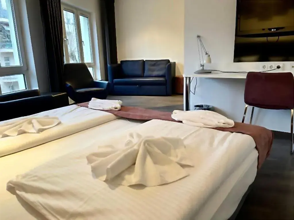 Bed in ALFA Hotel Bed in ALFA Hotel