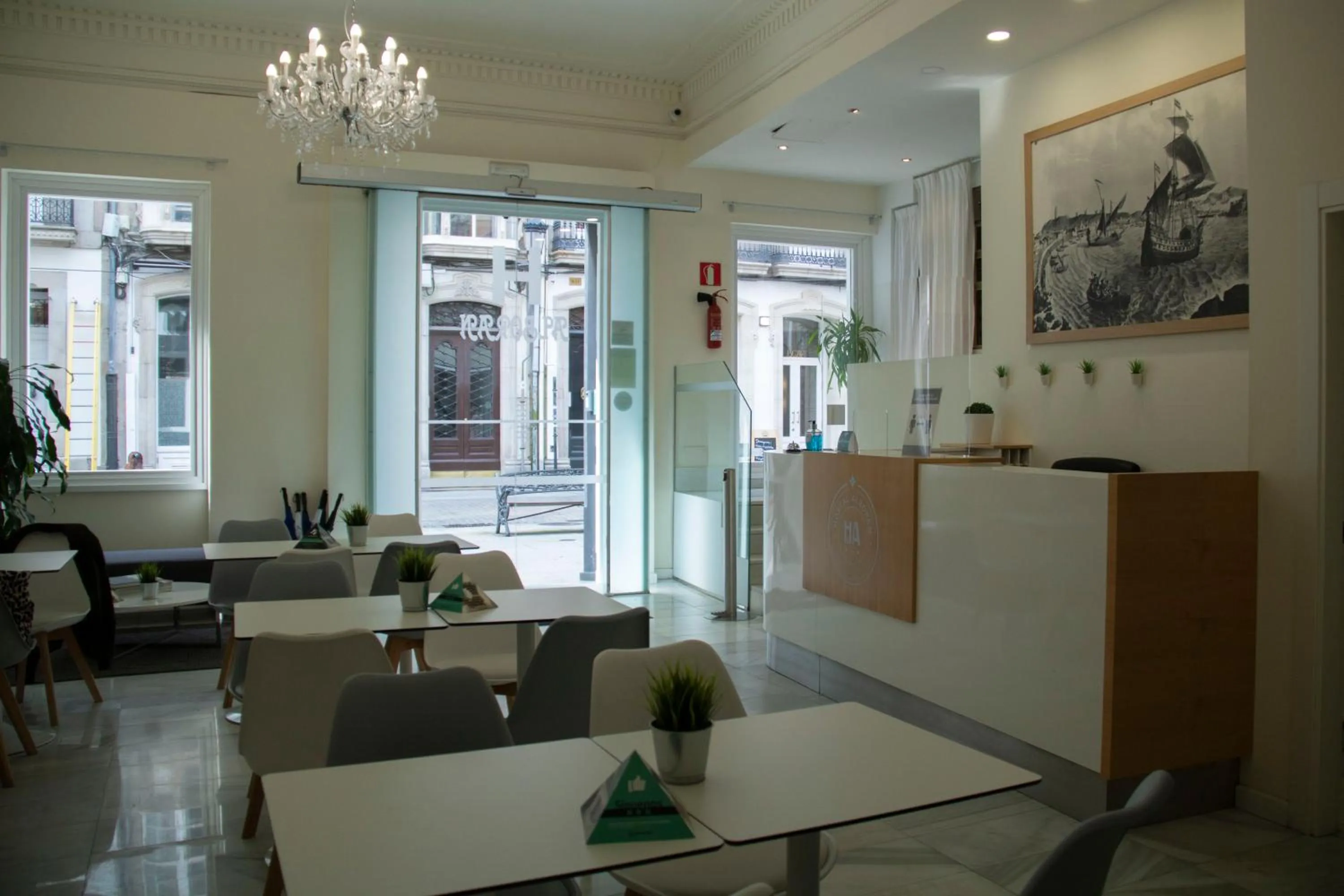 Lobby or reception in Alda Alborán Rooms