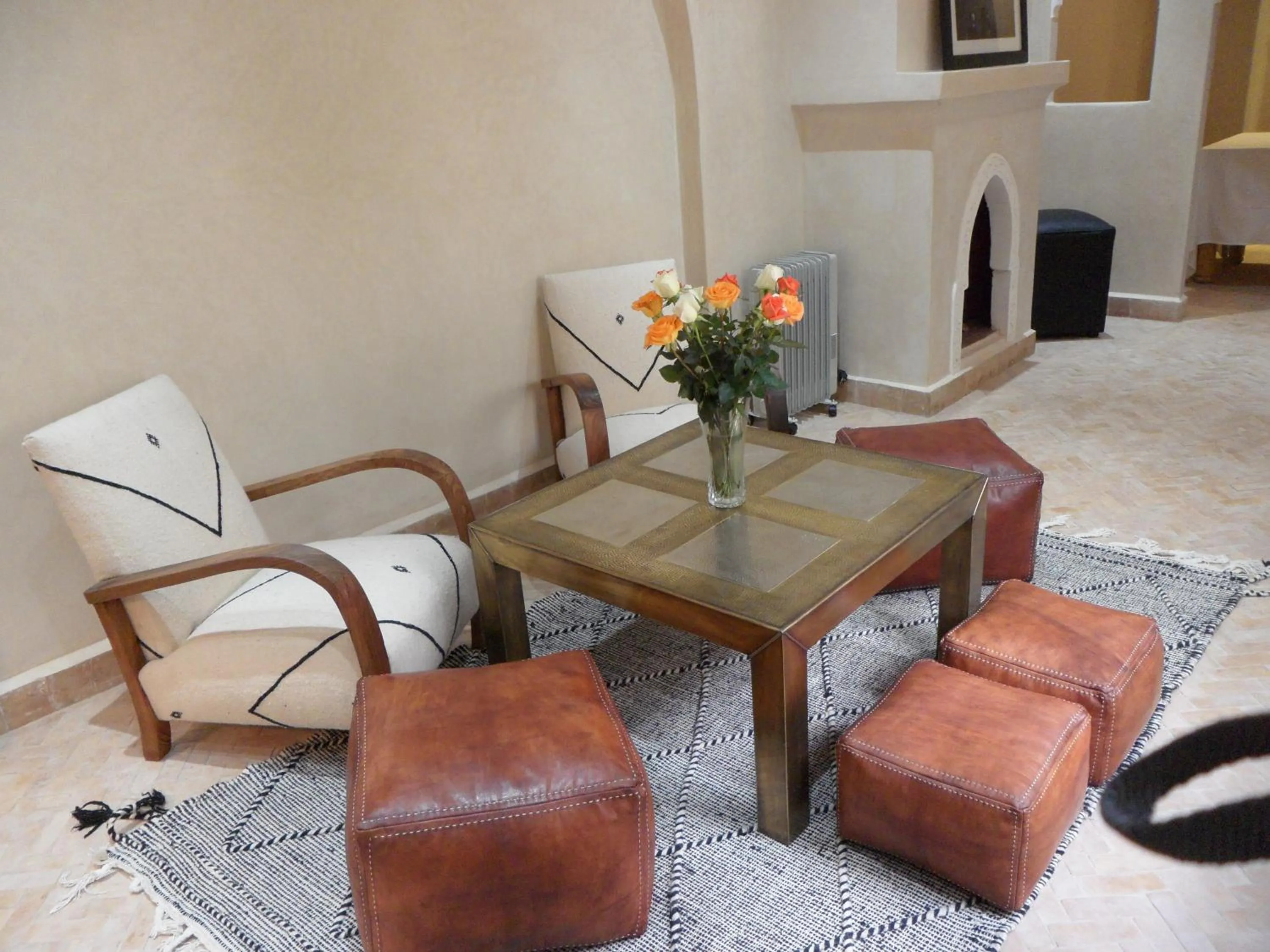 Living room in Riad et Spa Misria Les Oliviers