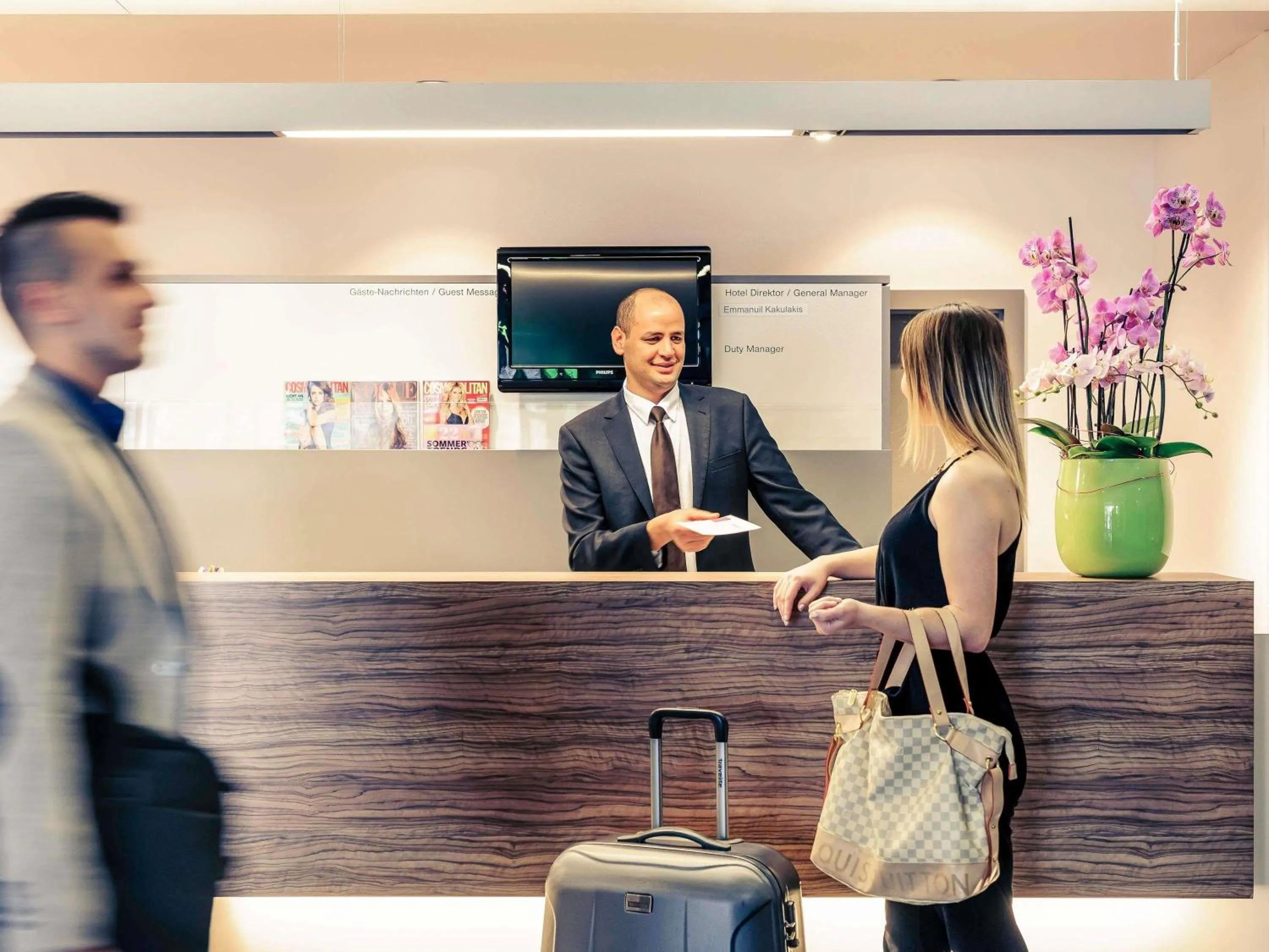 Bedroom in Mercure Hotel München Süd Messe