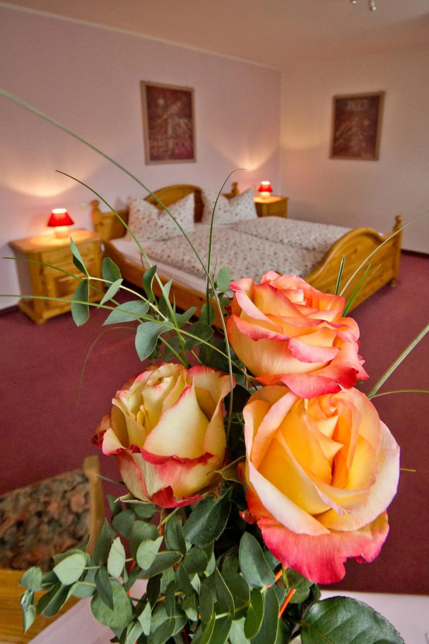 Photo of the whole room, Bed in Hotel Garni Am Klostermarkt