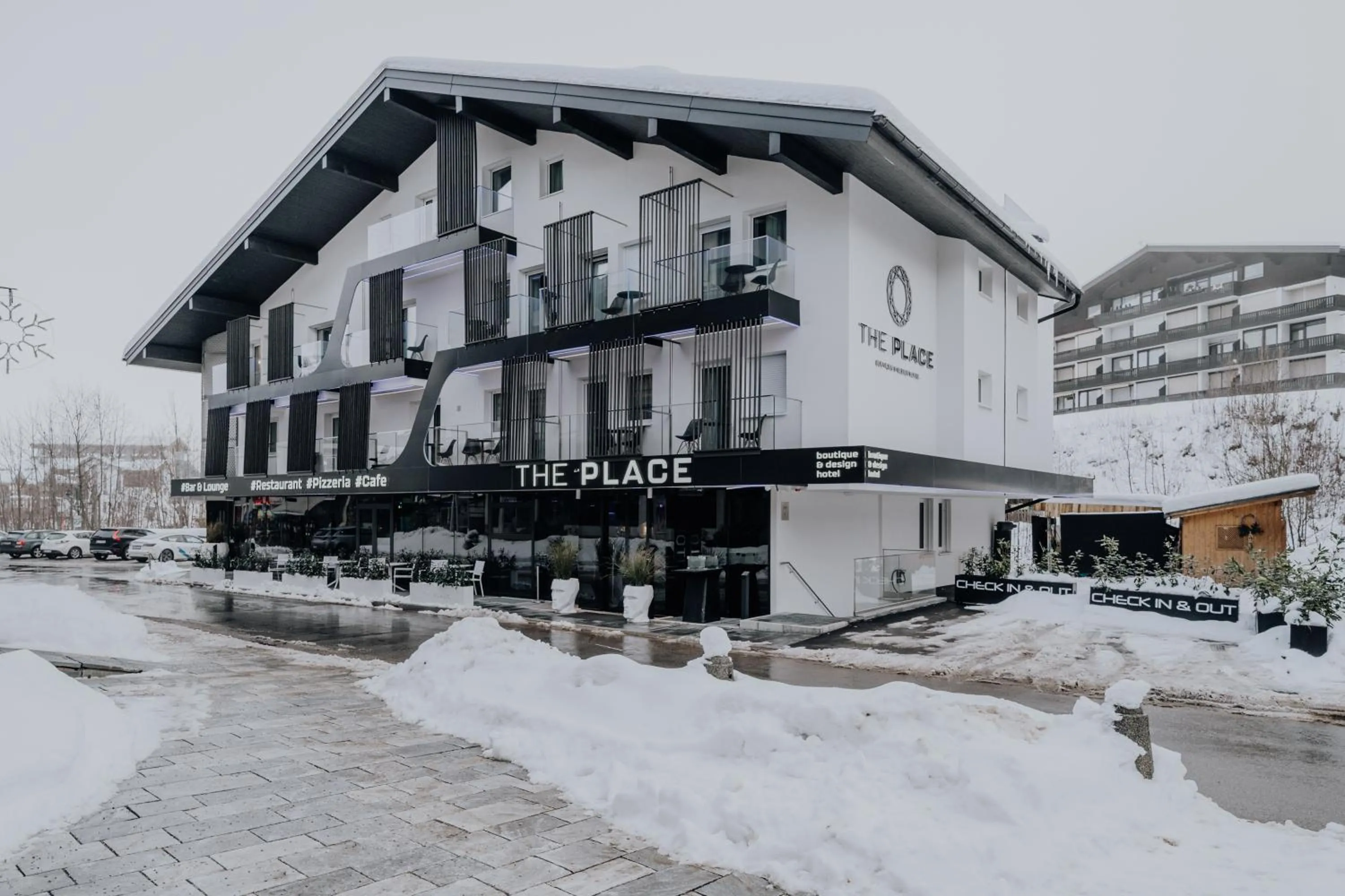Property building in The Place Boutique & Design Hotel Flachau