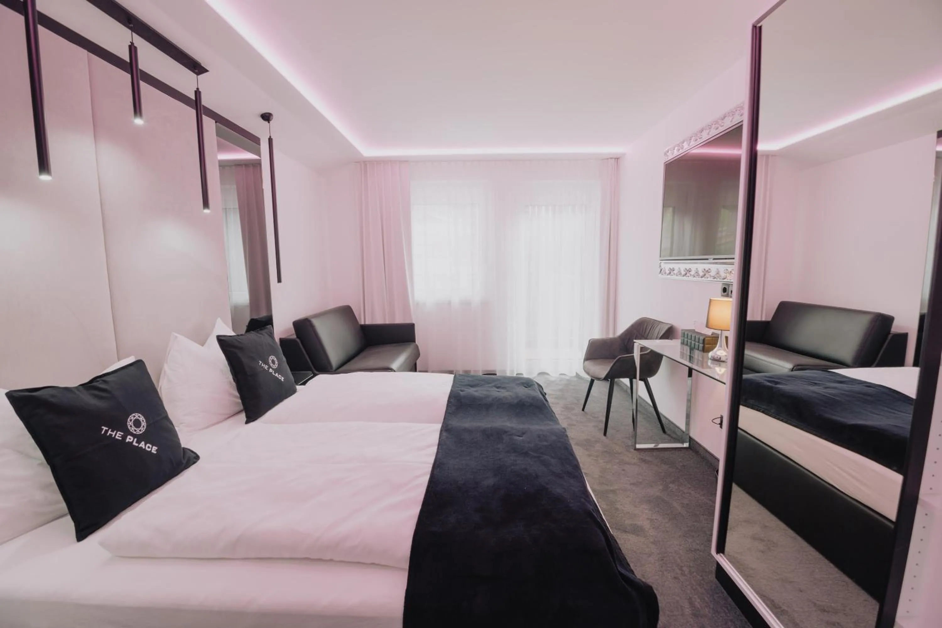Bed in The Place Boutique & Design Hotel Flachau