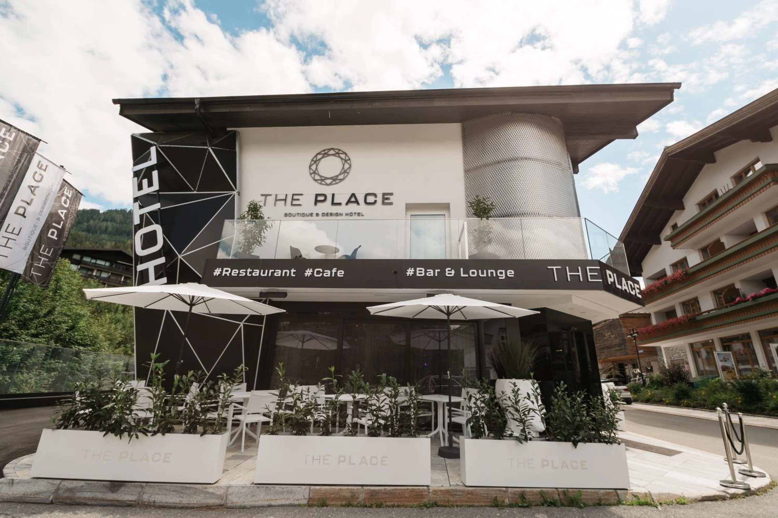 Property building in The Place Boutique & Design Hotel Flachau