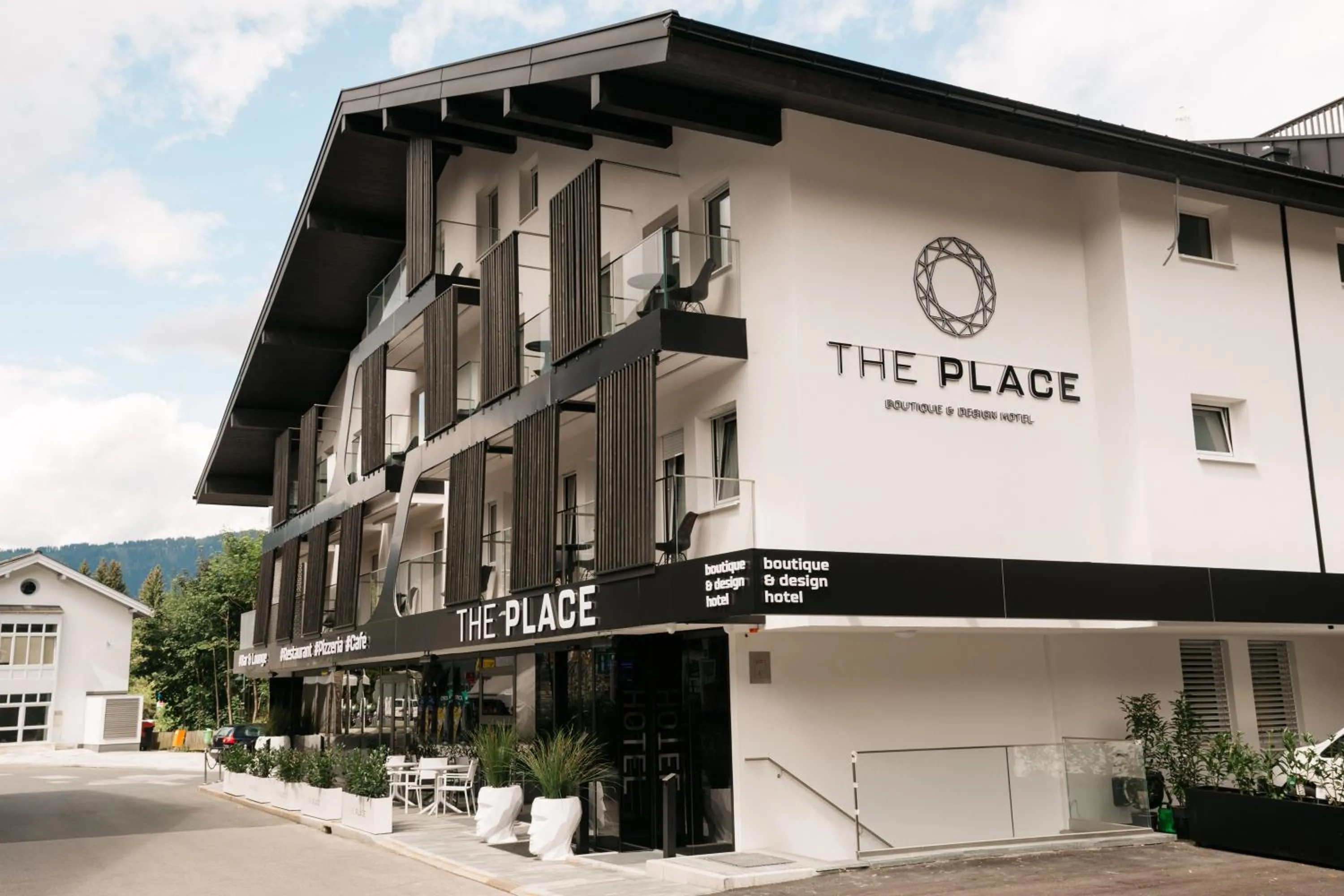 Property building in The Place Boutique & Design Hotel Flachau