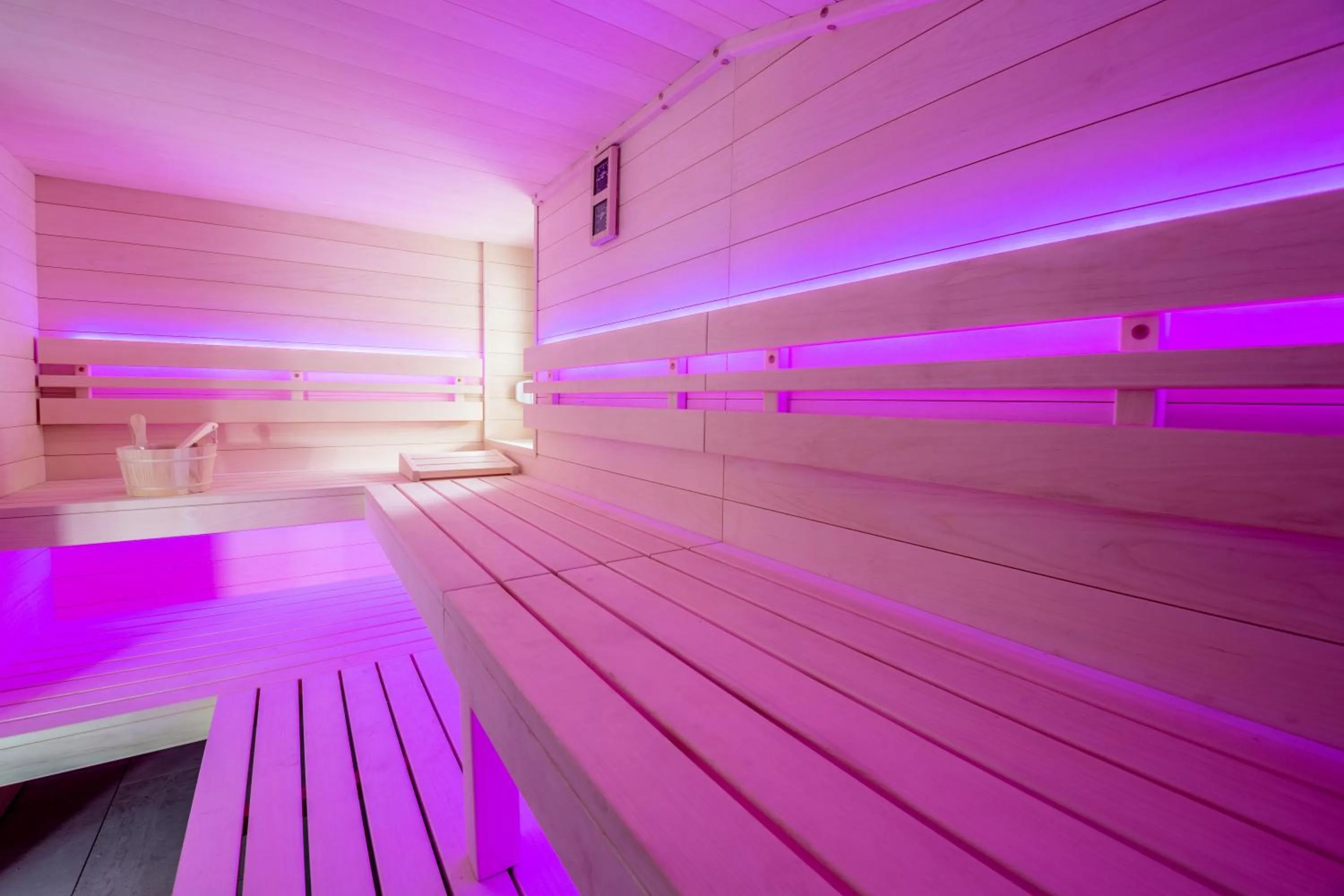 Sauna in The Place Boutique & Design Hotel Flachau