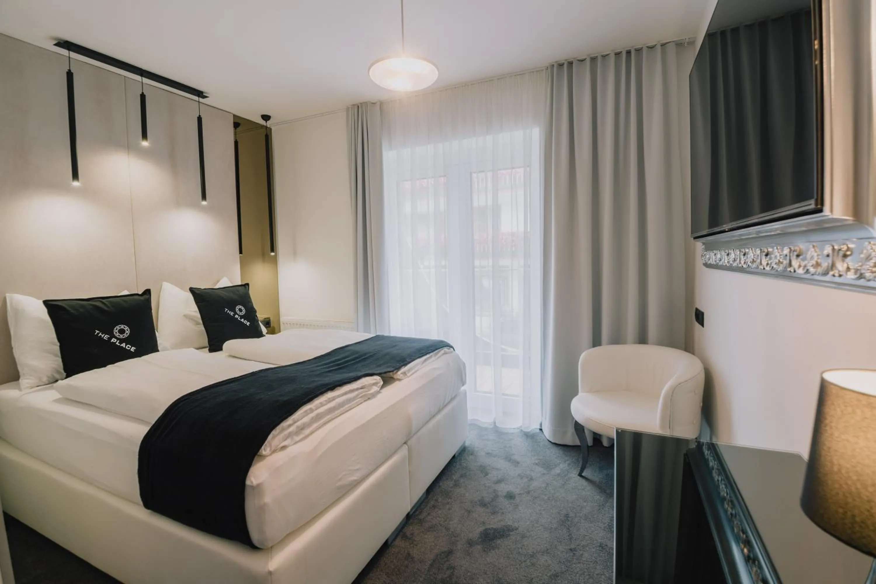 Bed in The Place Boutique & Design Hotel Flachau
