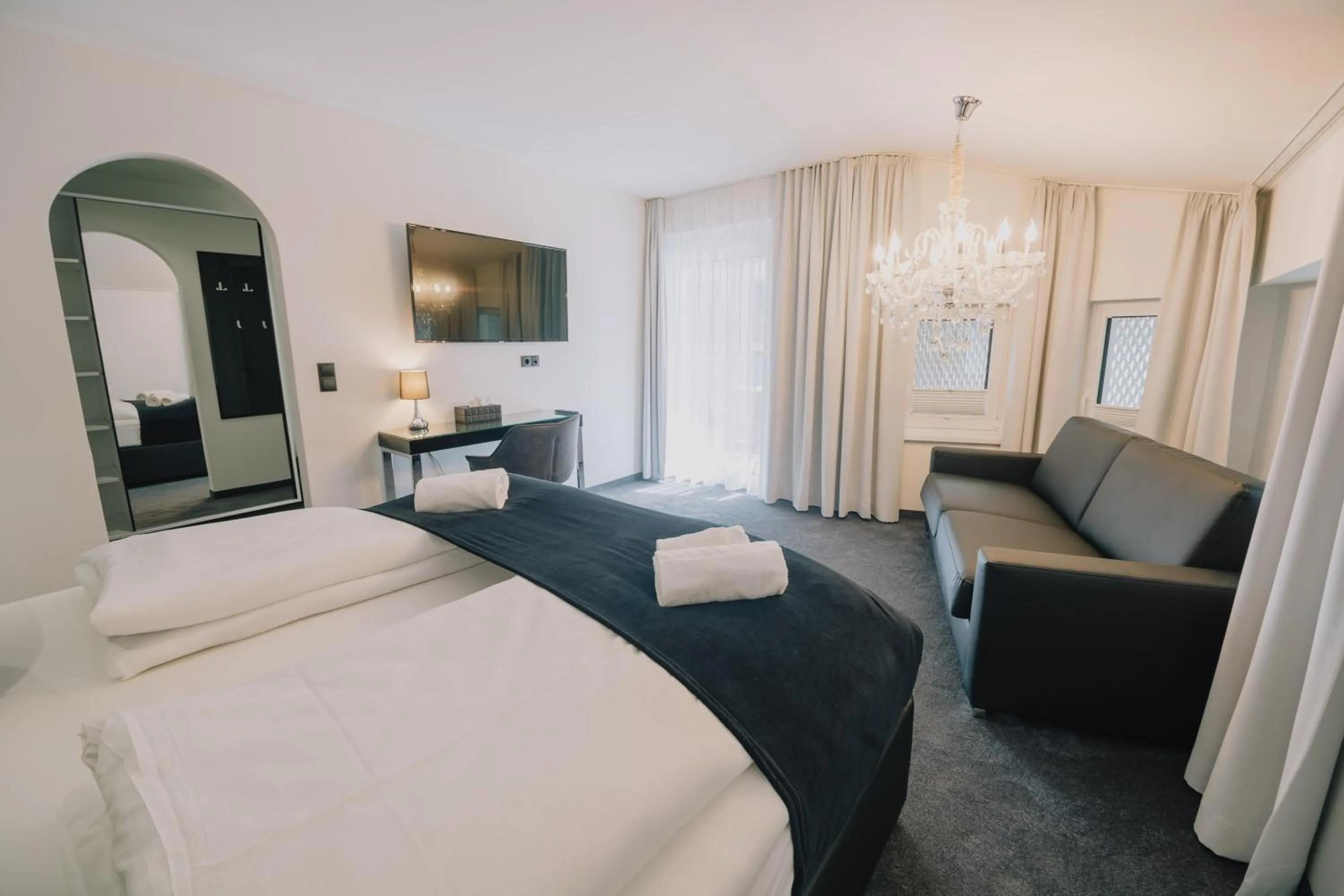 Bed in The Place Boutique & Design Hotel Flachau