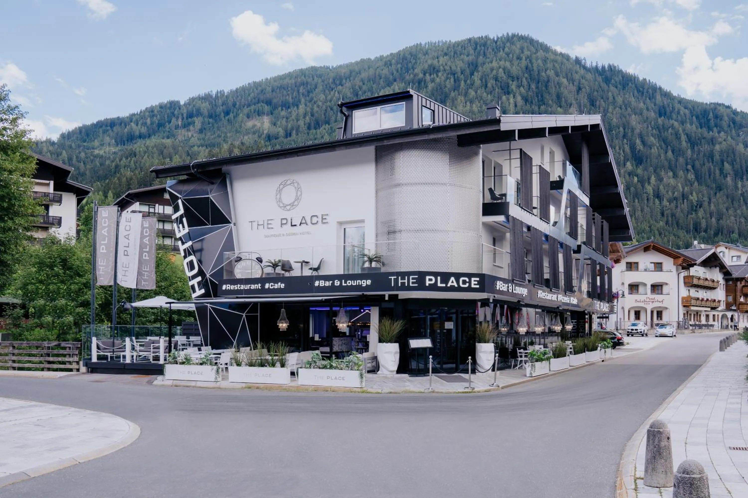 Property building in The Place Boutique & Design Hotel Flachau