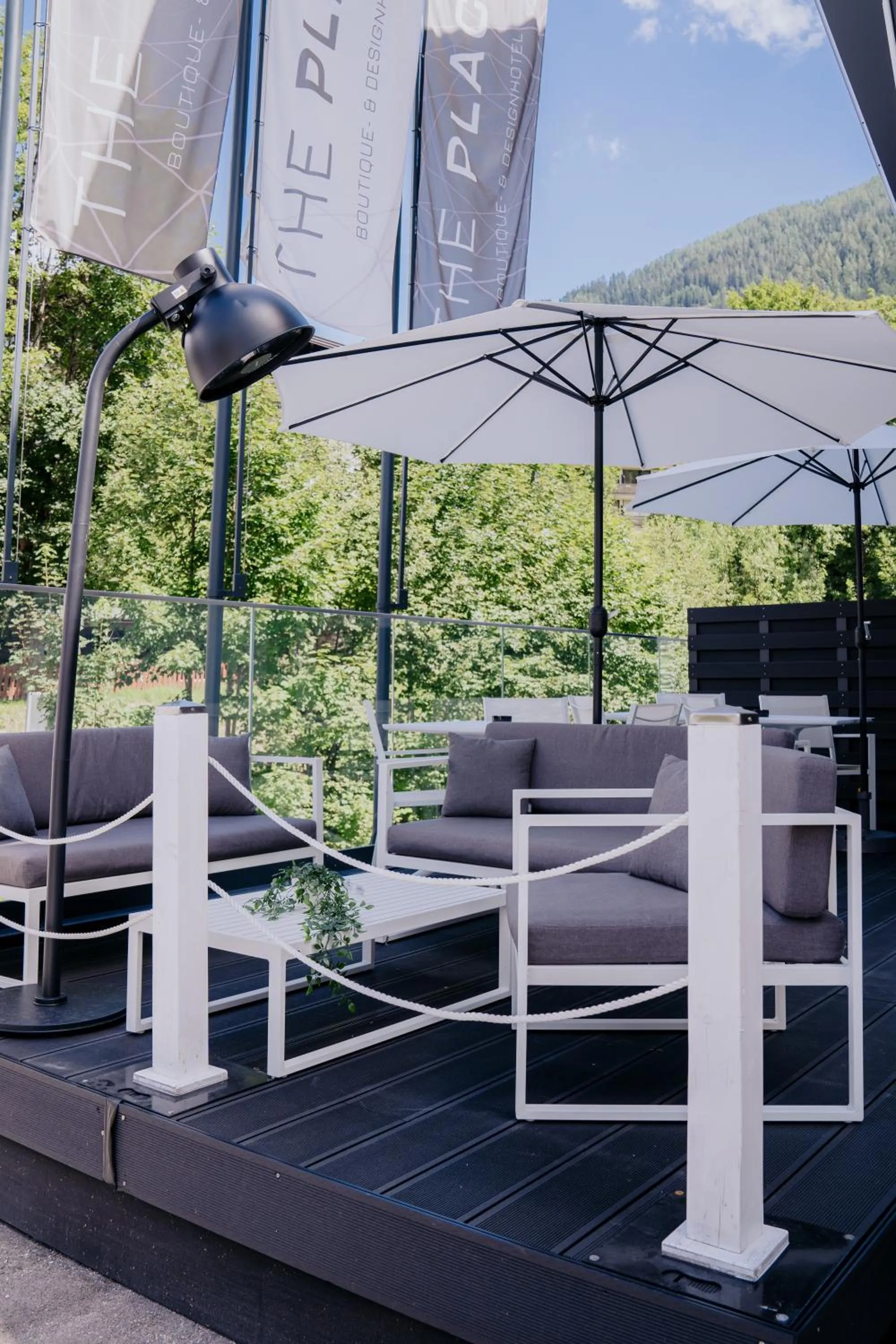 Seating area in The Place Boutique & Design Hotel Flachau