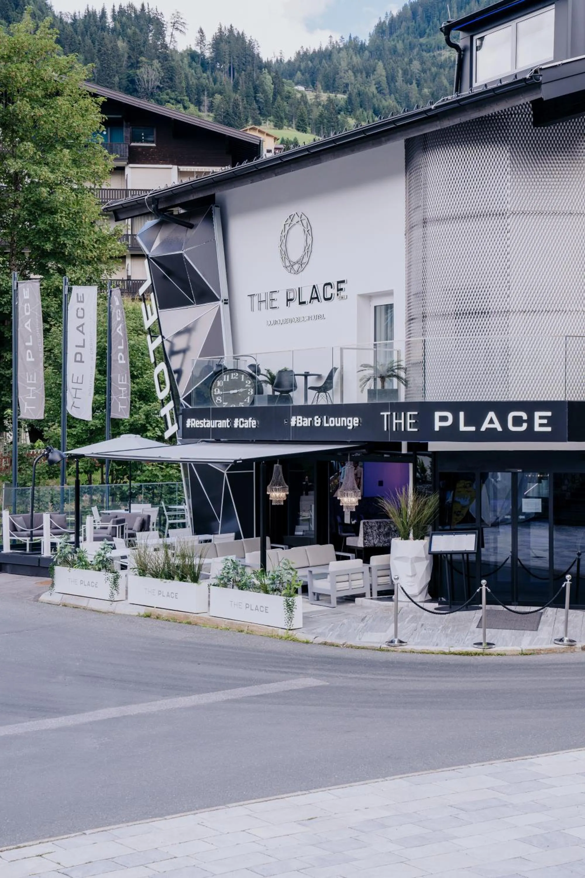 Property building in The Place Boutique & Design Hotel Flachau
