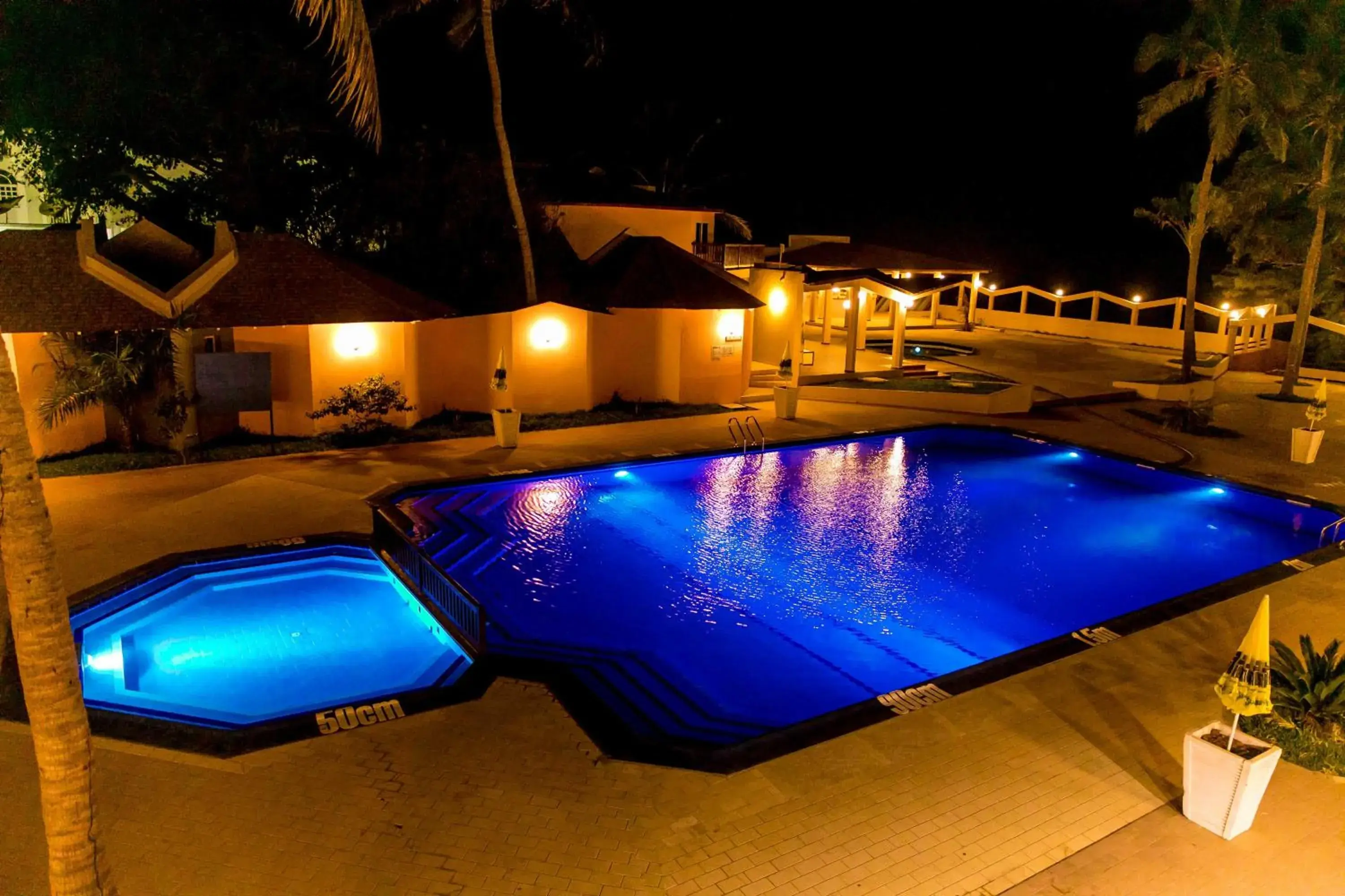 Pool view in Tropic Garden Hotel Pool view in Tropic Garden Hotel