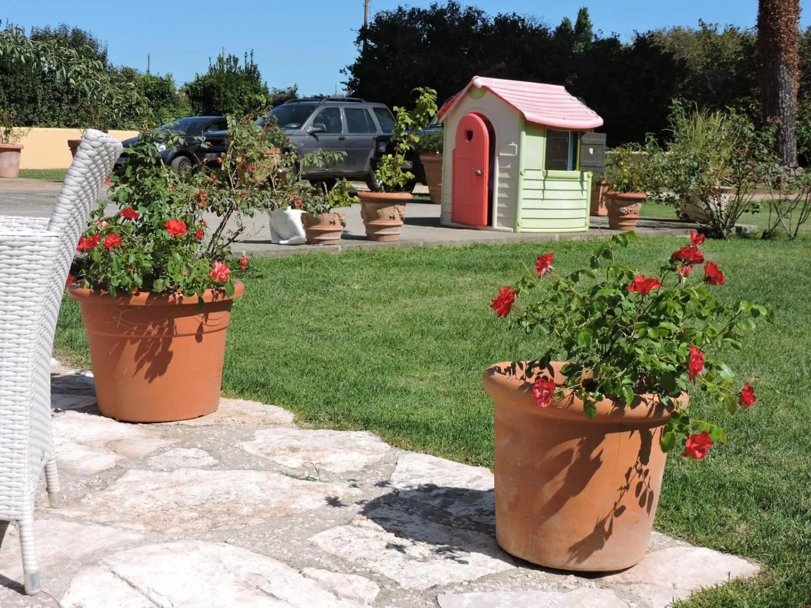 Garden in Casale Fedele Relax B&B Vicino al Borgo