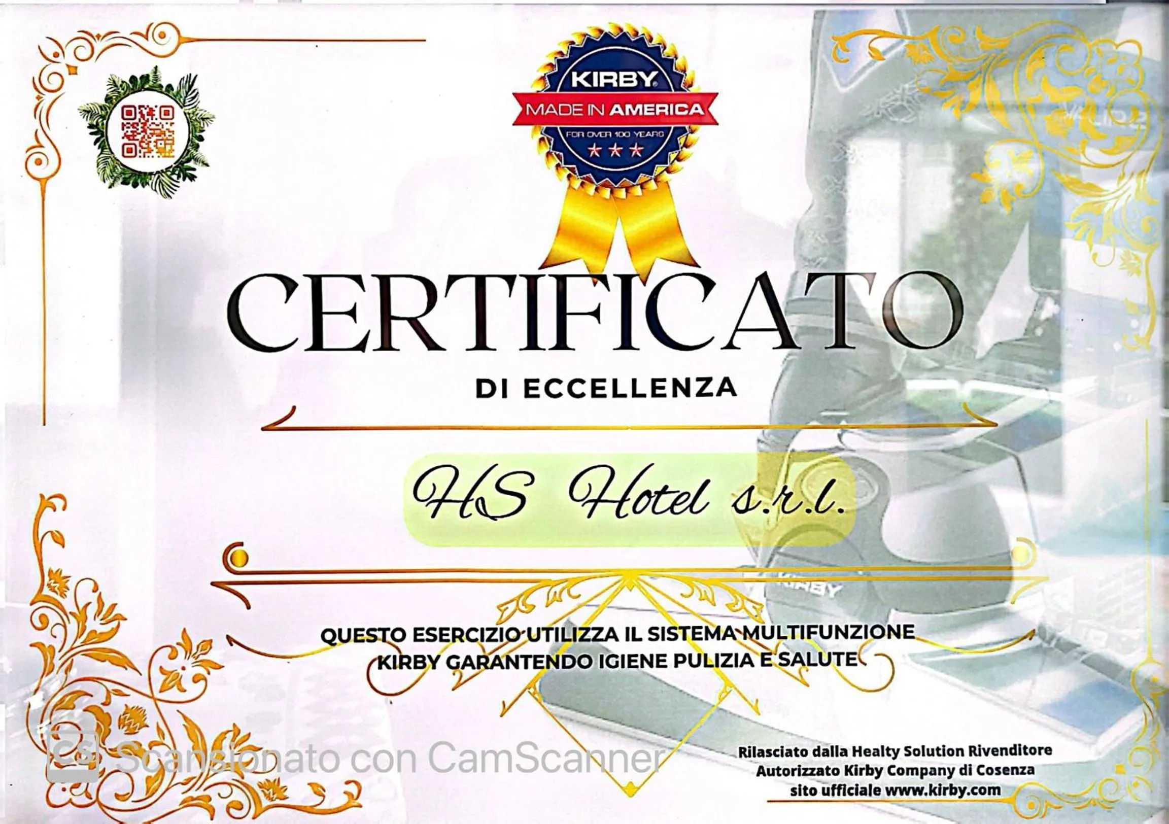 Logo/Certificate/Sign in Hotel Le Ceramiche