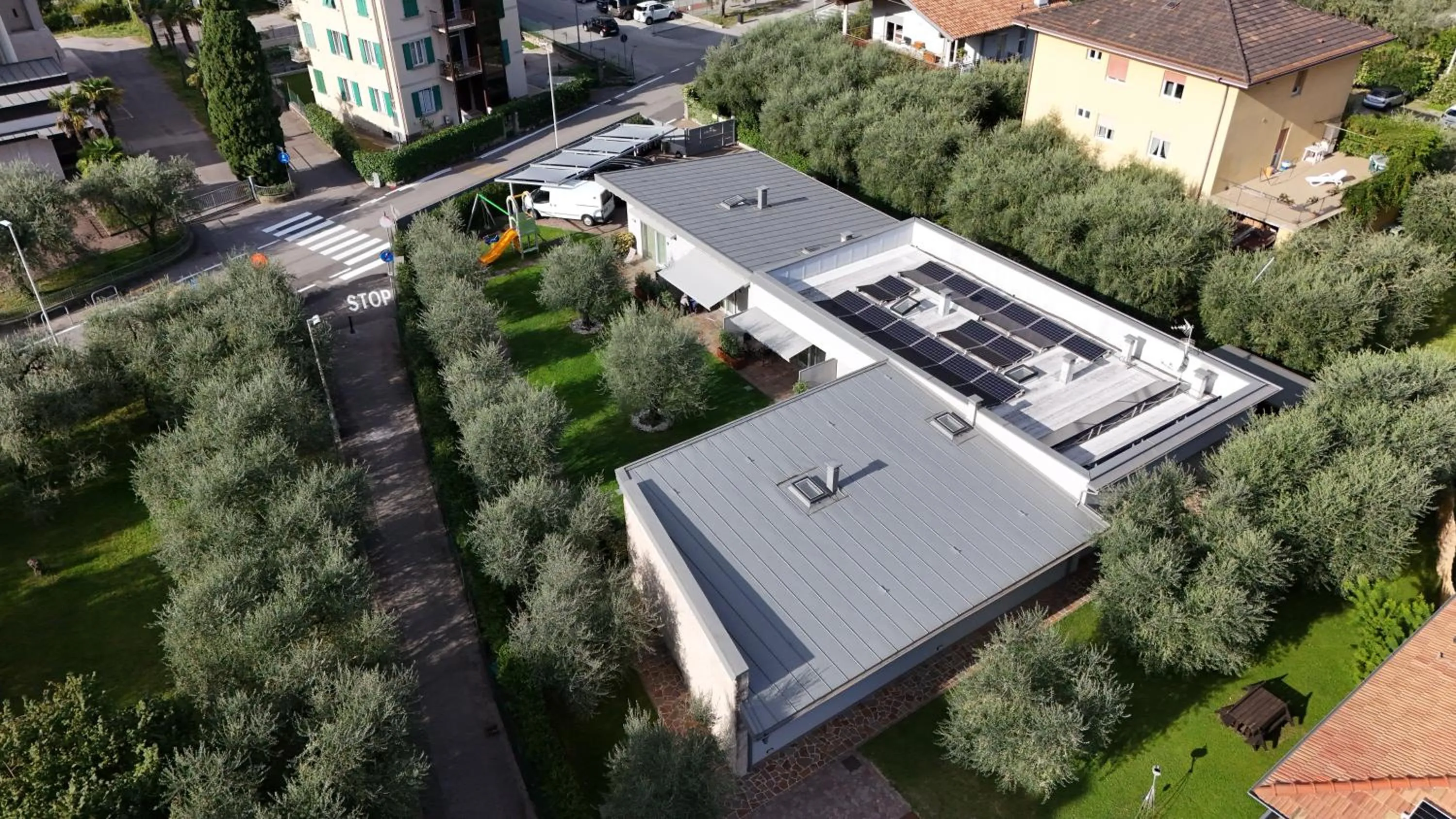 Garden view in Casa Maria Apartments