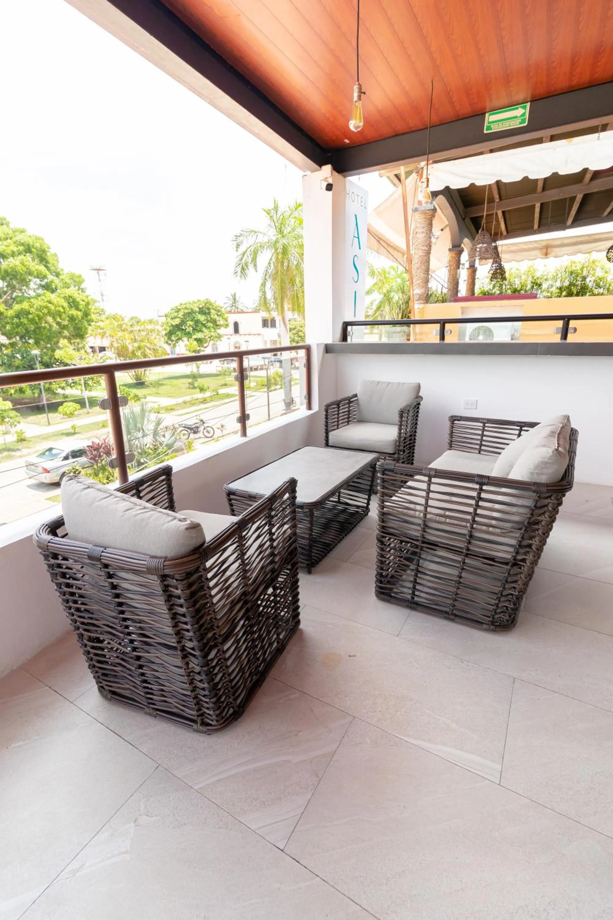 Balcony/Terrace in Asilé Hotel Boutique