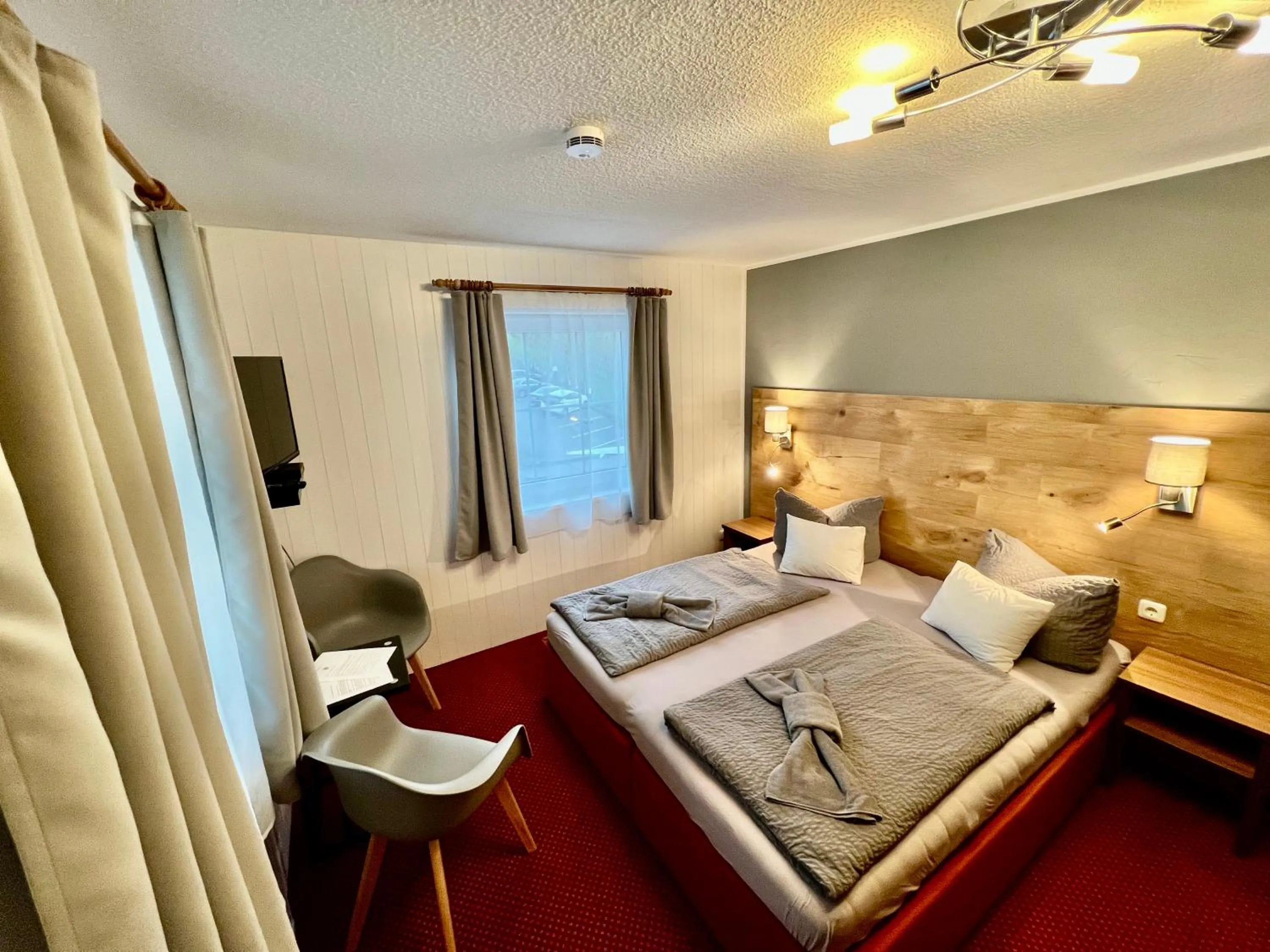 Bed in BnB Fliegerhaeusle Hagnau 24h Self Check In