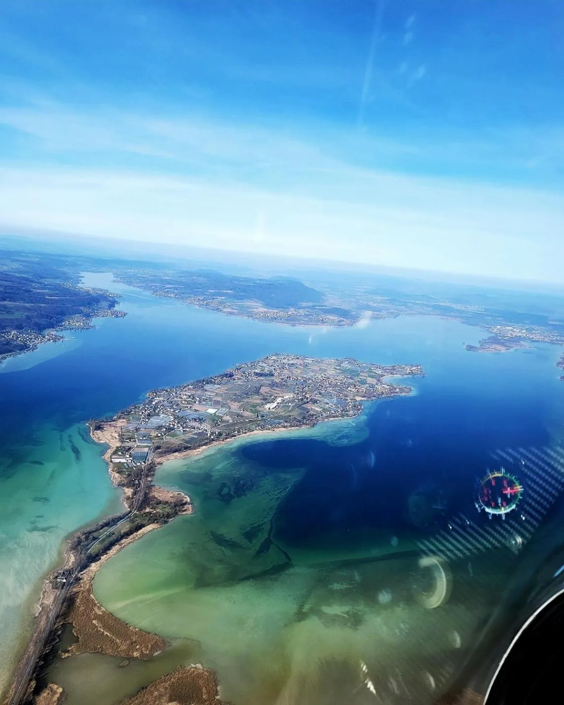 Bird's eye view in BnB Fliegerhaeusle Hagnau 24h Self Check In