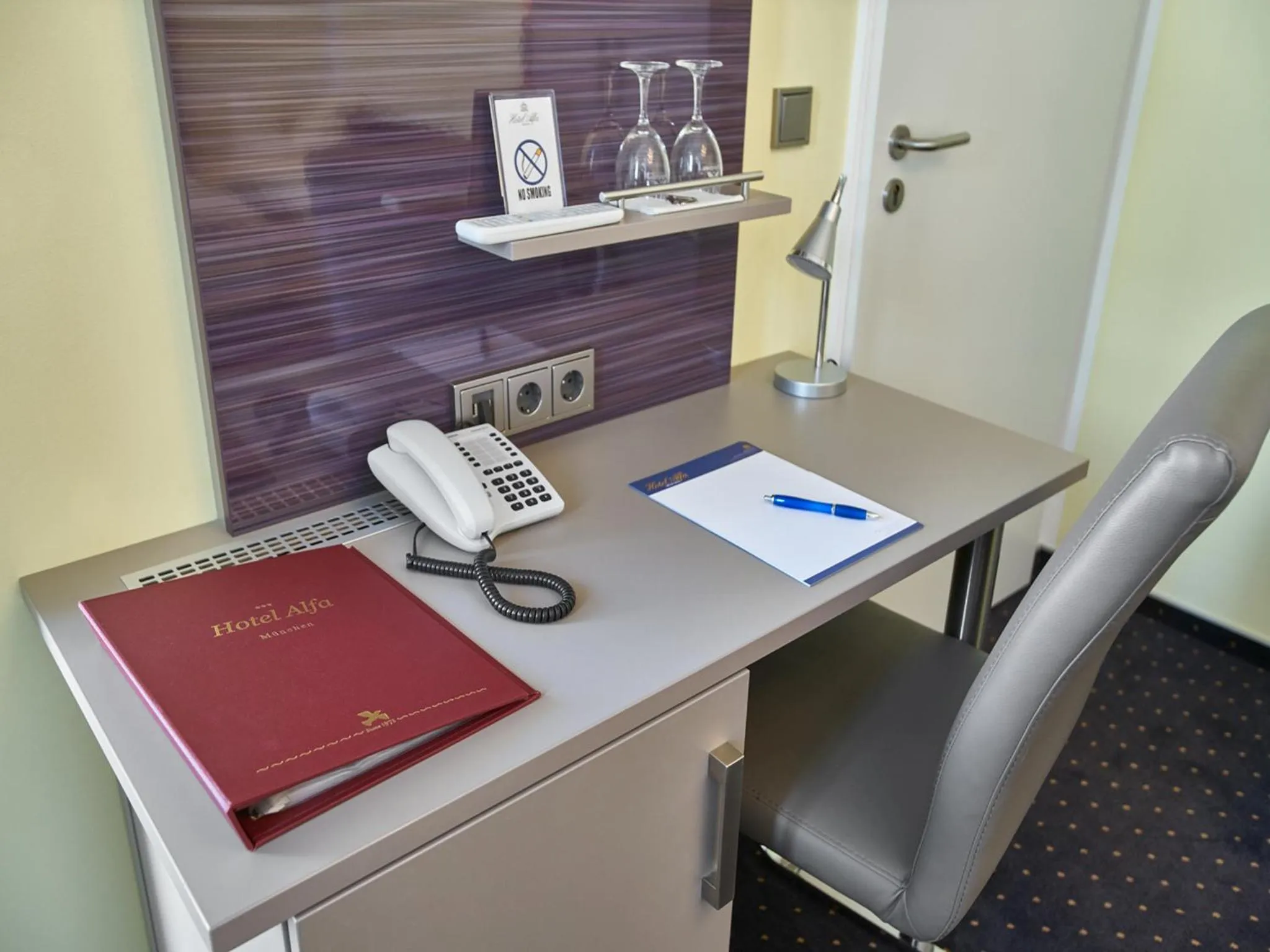 Decorative detail in Hotel Alfa Zentrum