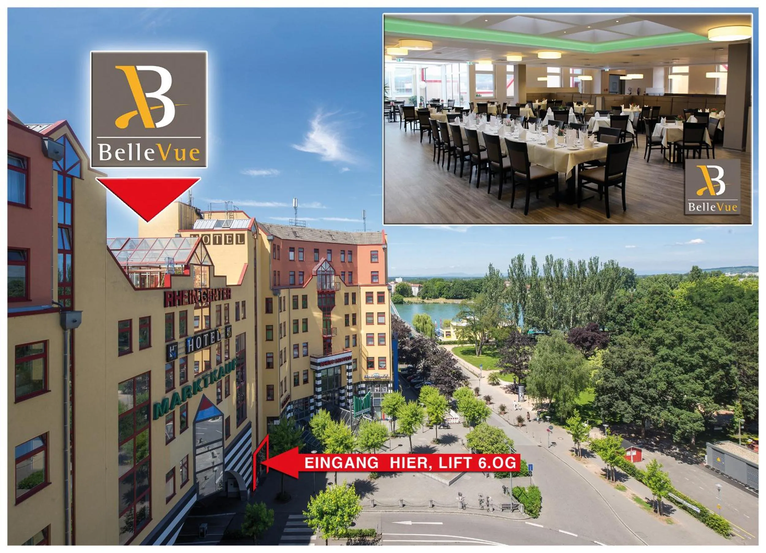 Property building in Maximilian Hotel & Apartments Weil am Rhein / Basel