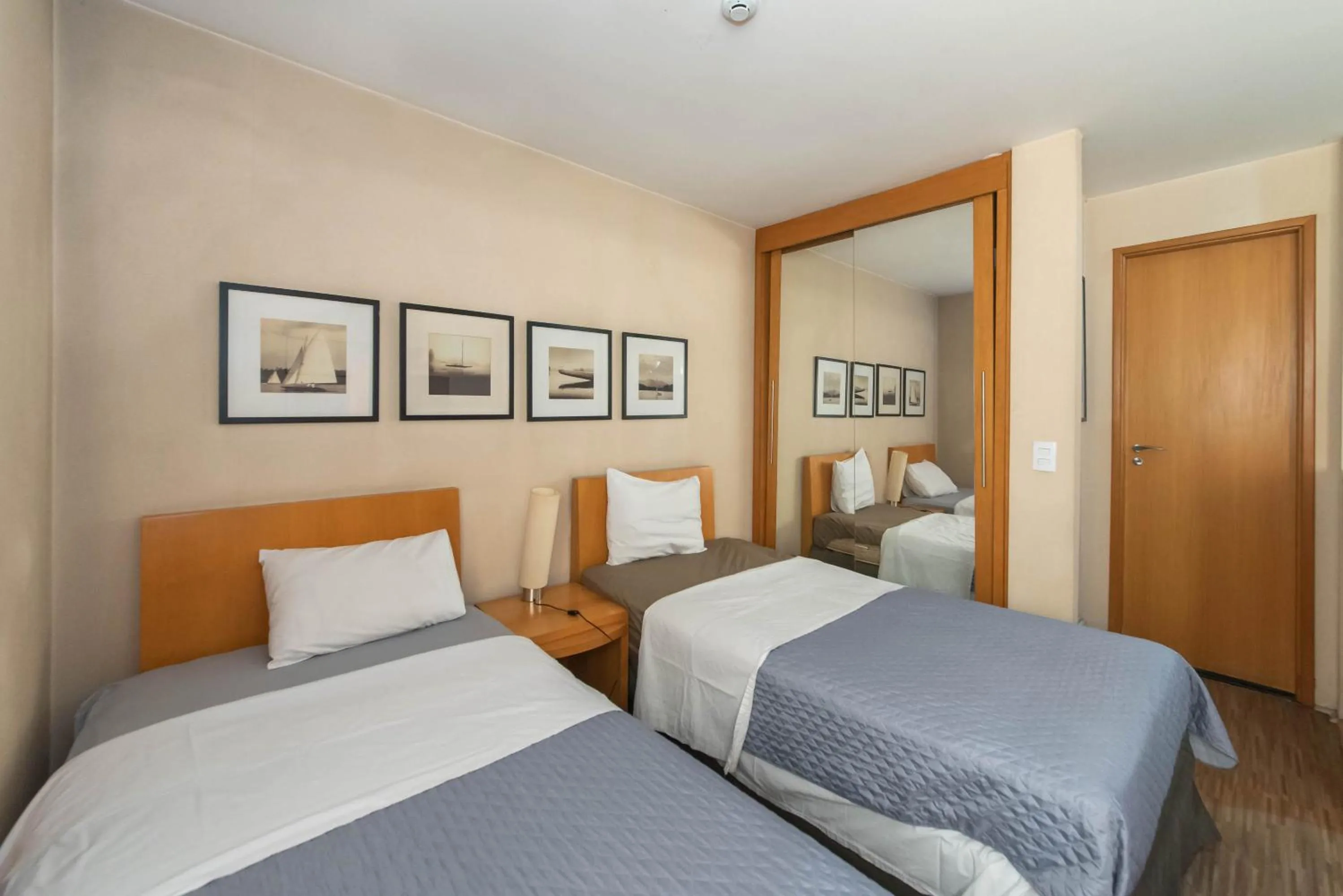 Bed in Charmoso Flat na Faria Lima