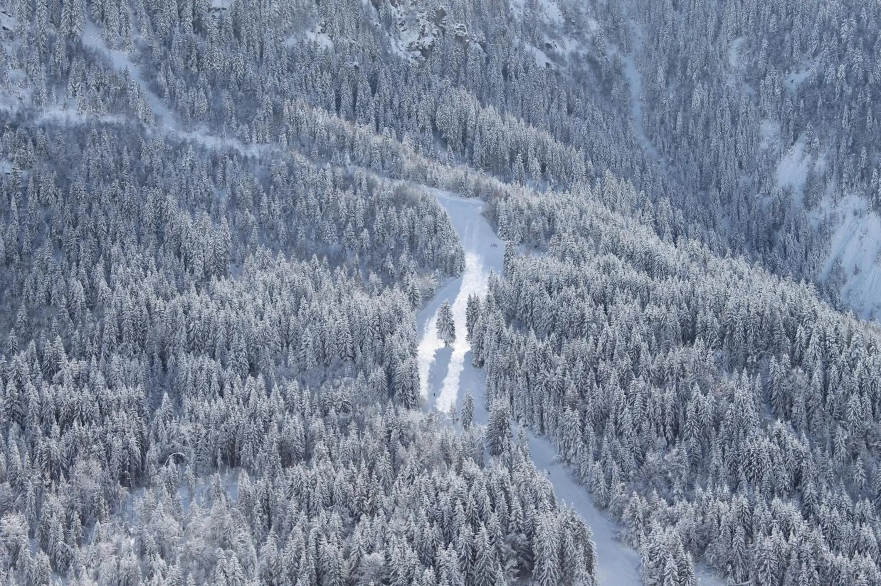 Mountain view in Hotel Le V de Vaujany Mountain view in Hotel Le V de Vaujany