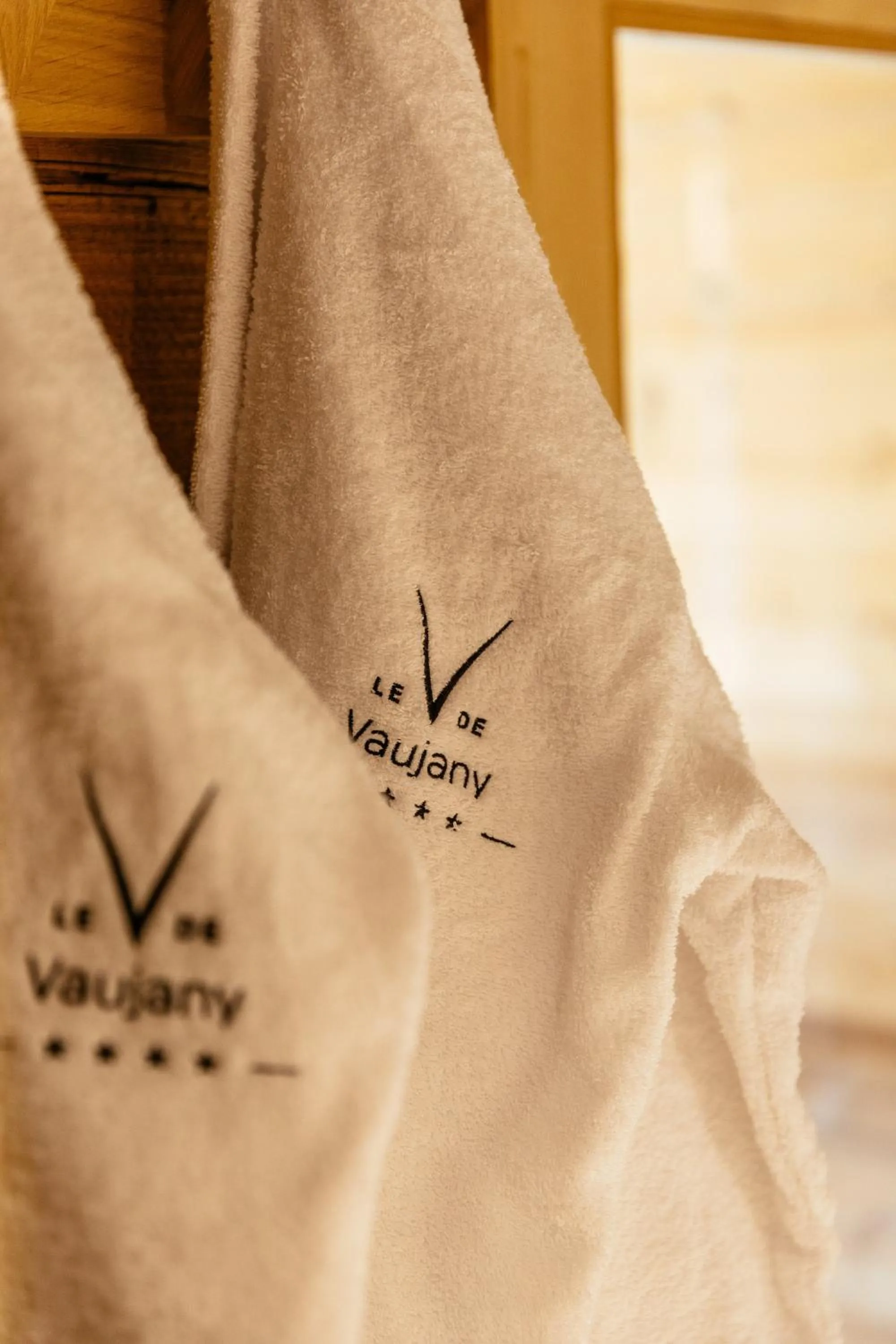 Decorative detail in Hotel Le V de Vaujany