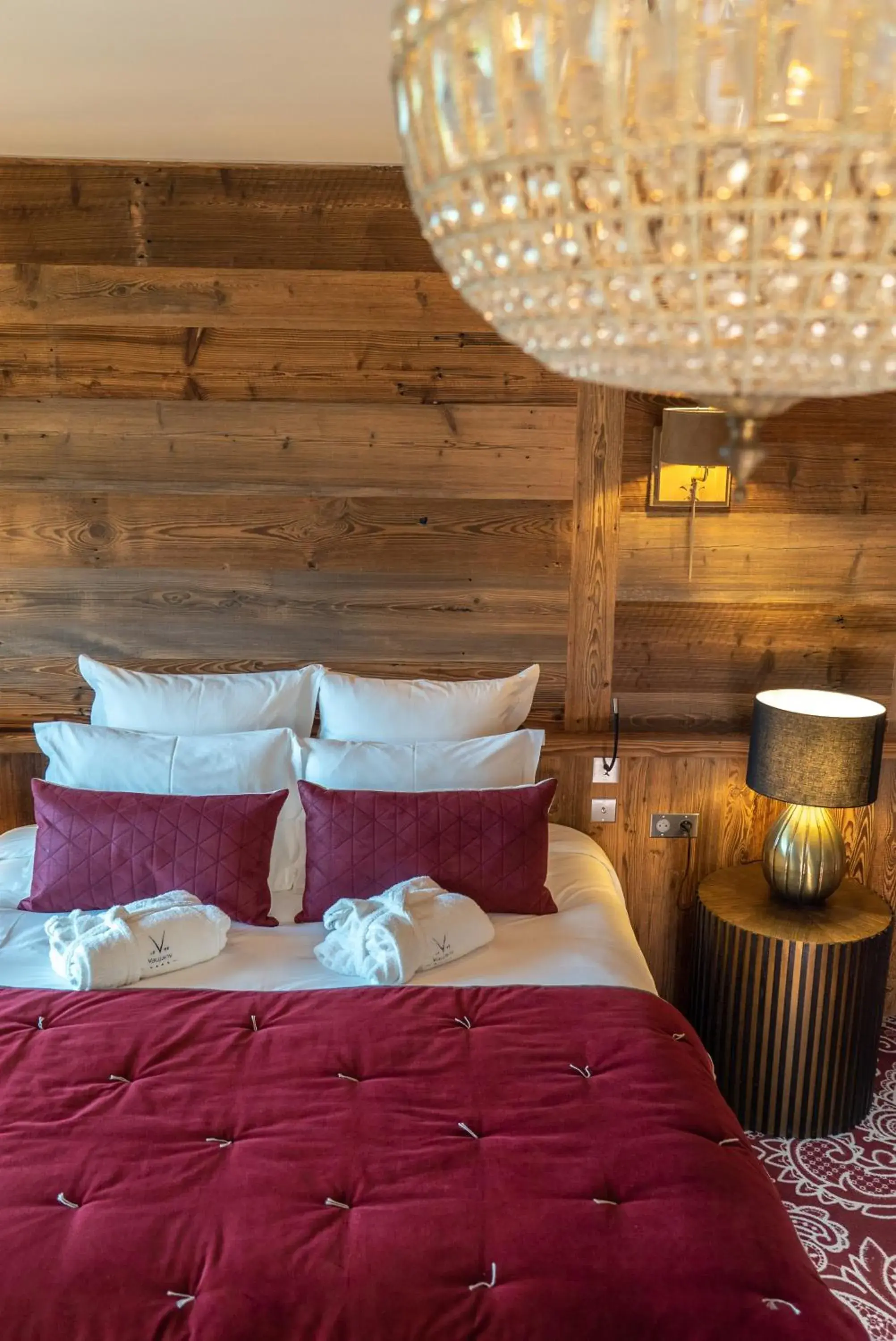Privilege Double Room in Hotel Le V de Vaujany Privilege Double Room in Hotel Le V de Vaujany